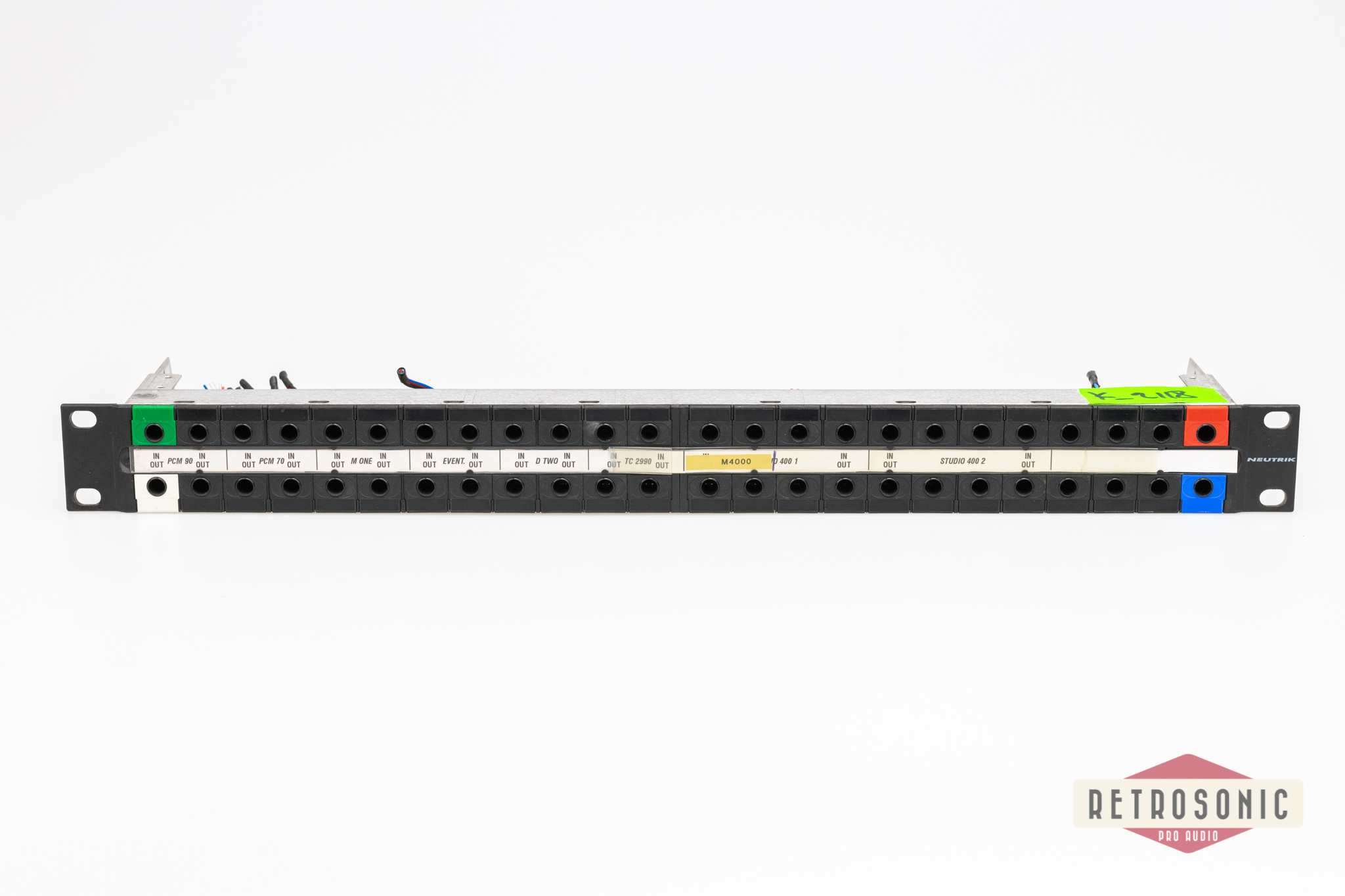 Neutrik NPP-TB Patch Panel 2 x 24-way NJ6TB-V long frame 1/4 TRS