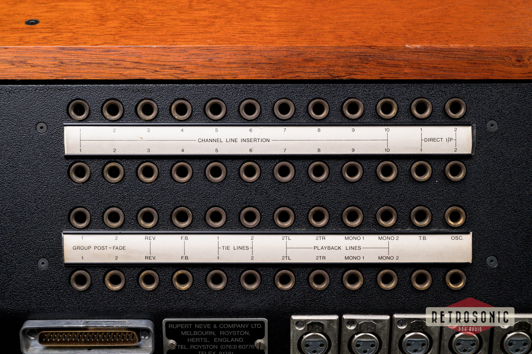 Neve BCM10 Ten Channel Console #A21687 Frame Only