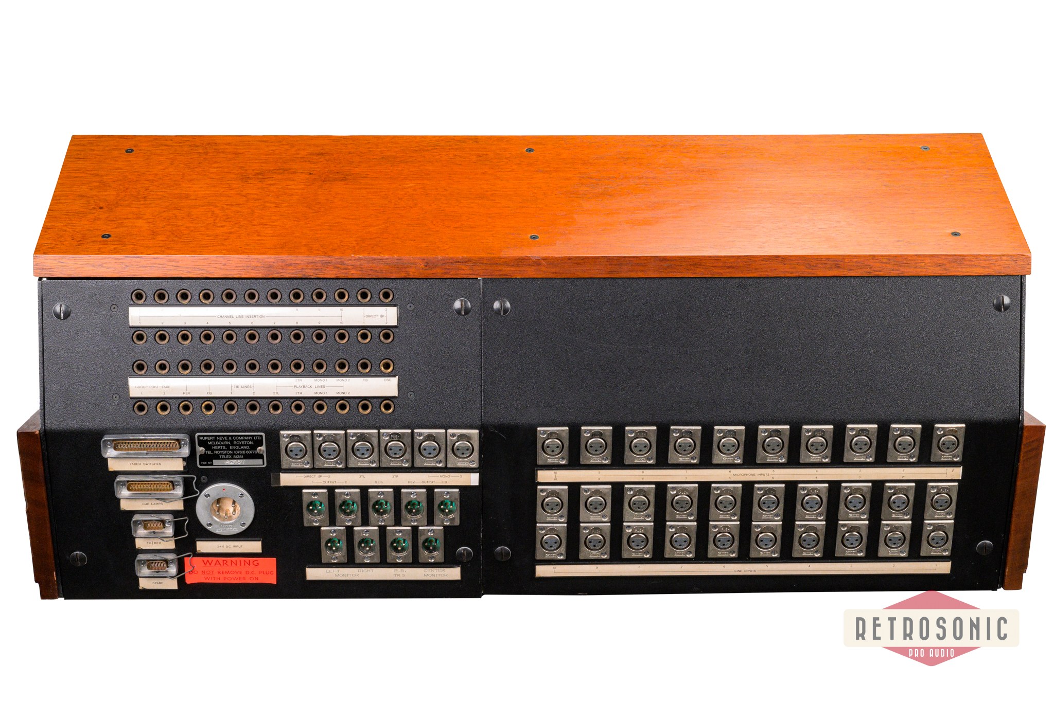 Neve BCM10 Vintage Ten Channel Console #A21687 Frame Only