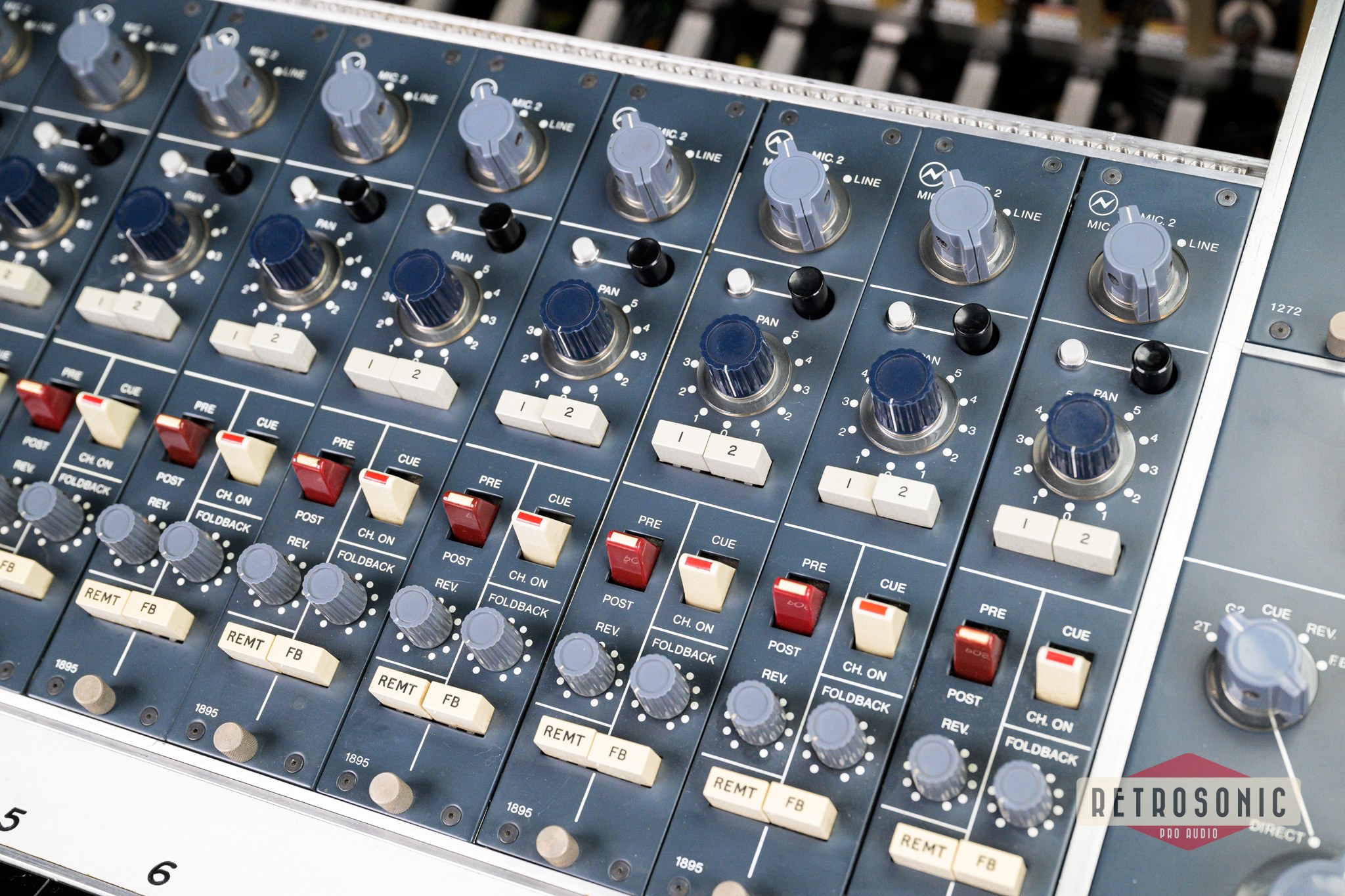 Neve BCM10 Vintage Ten Channel Console #A21687 Frame Only