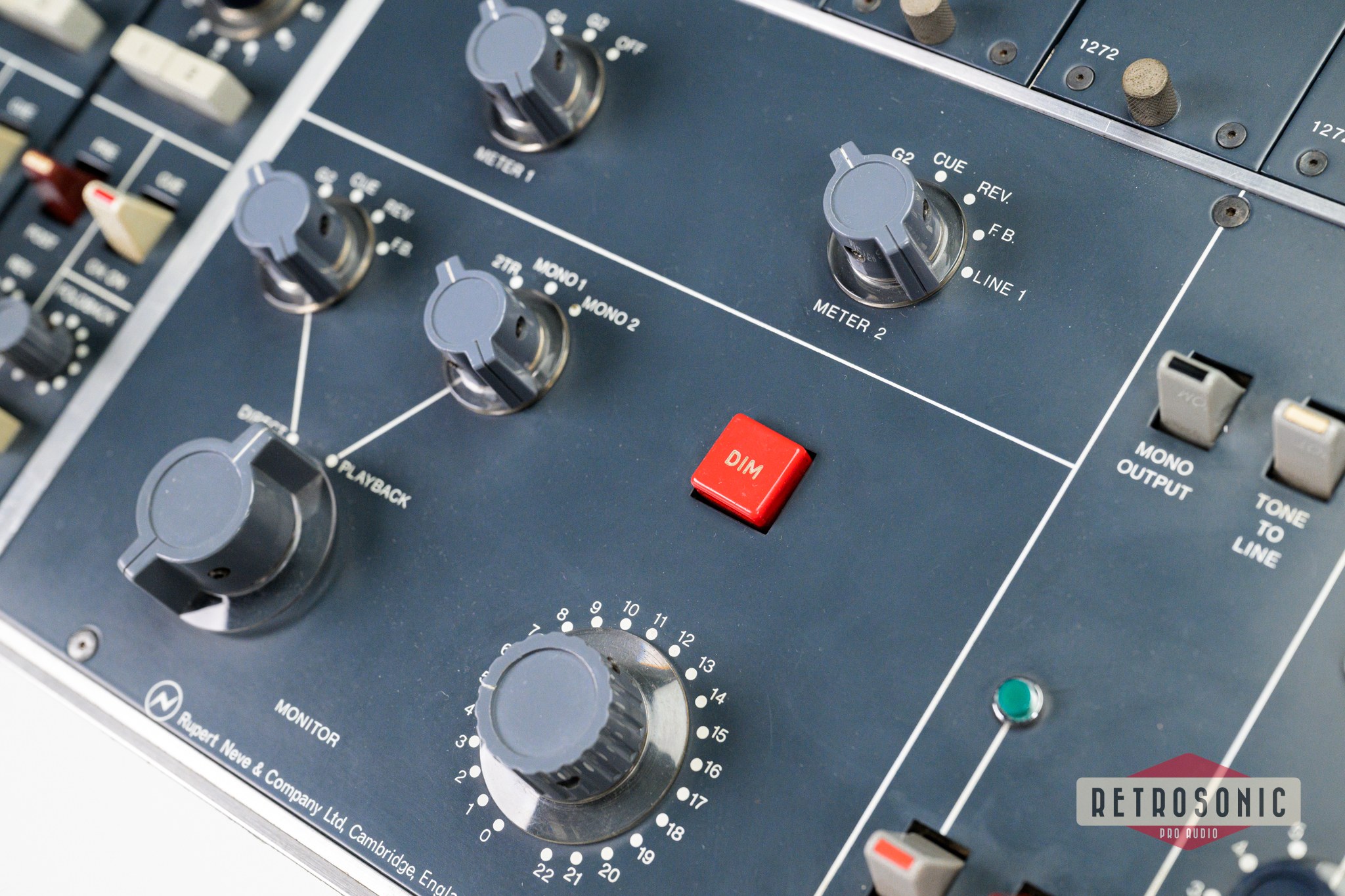 Neve BCM10 Vintage Ten Channel Console #A21687 Frame Only
