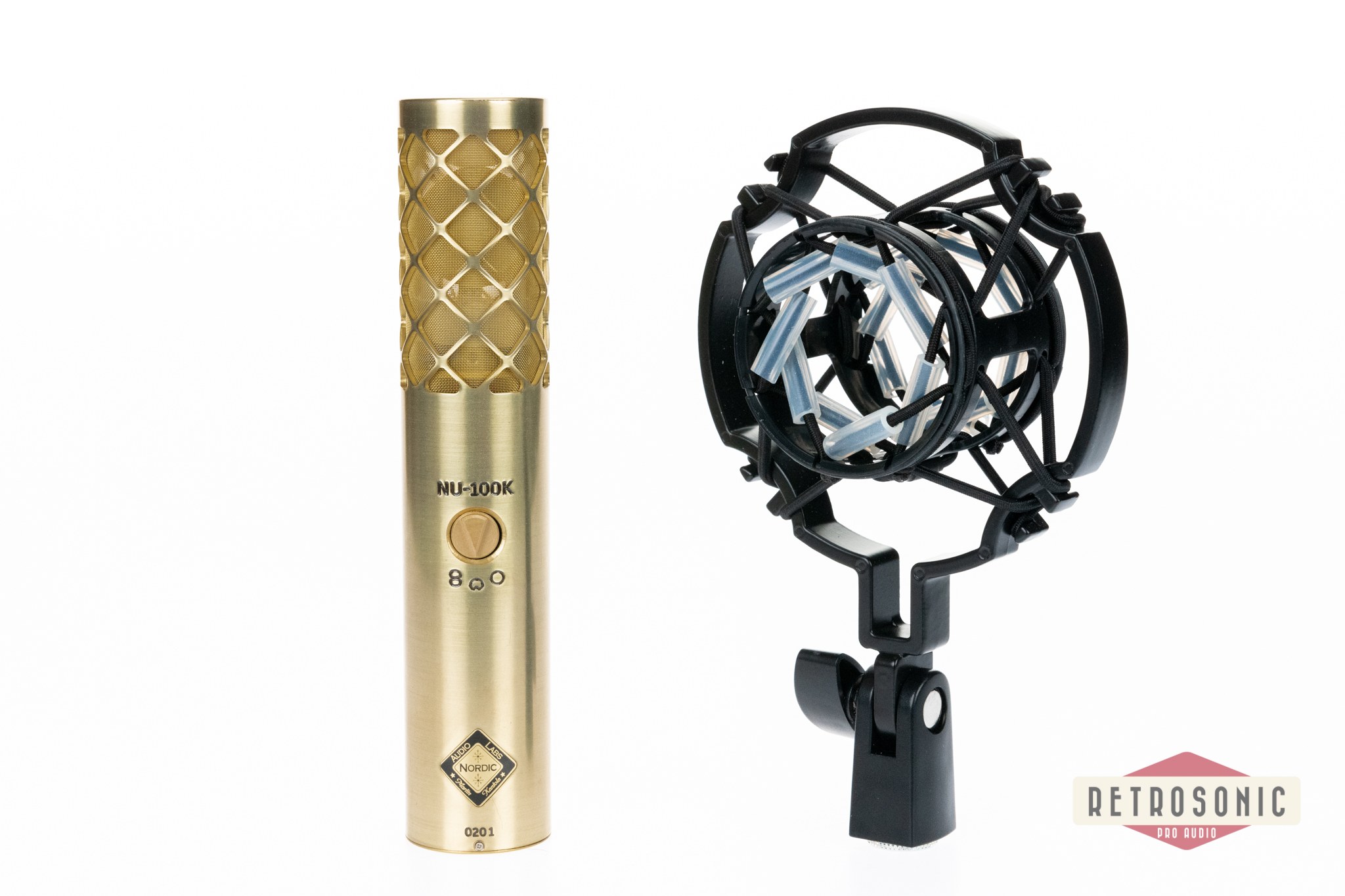 Nordic Audio Labs NU-100-K Gold Condenser Microphone