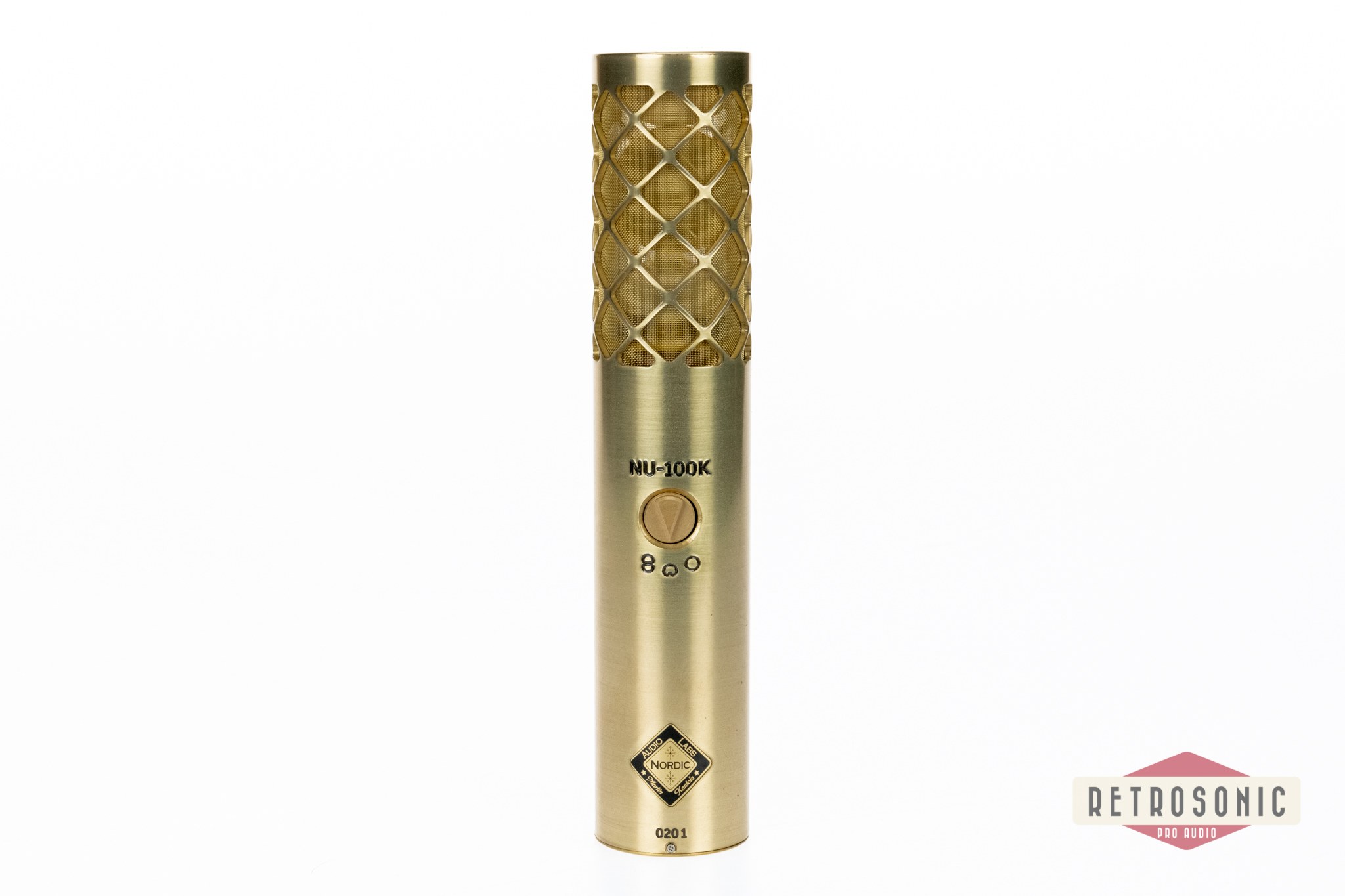 Nordic Audio Labs NU-100-K Gold Condenser Microphone