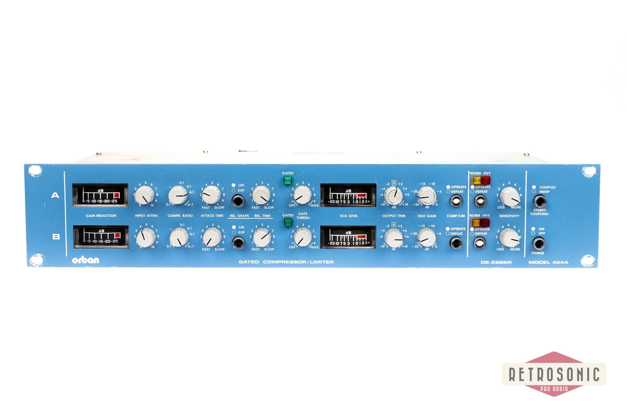 Orban 424A Gated Stereo Compressor