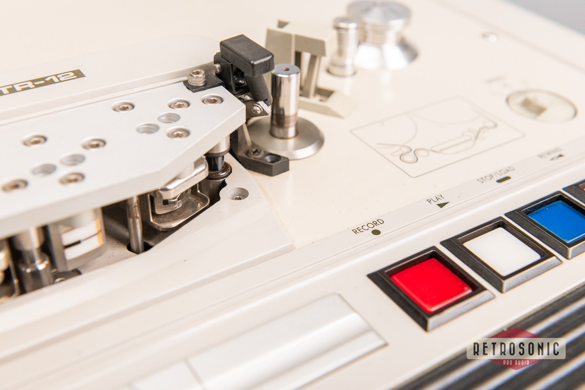 Otari MTR-12C 1/4 inch Stereo Master Tape Recorder w. Meter Bridge