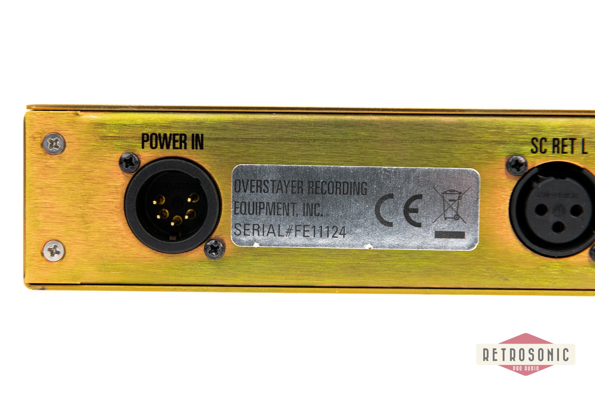 Overstayer Stereo Field Effect Model 3706 Limiter / Compressor