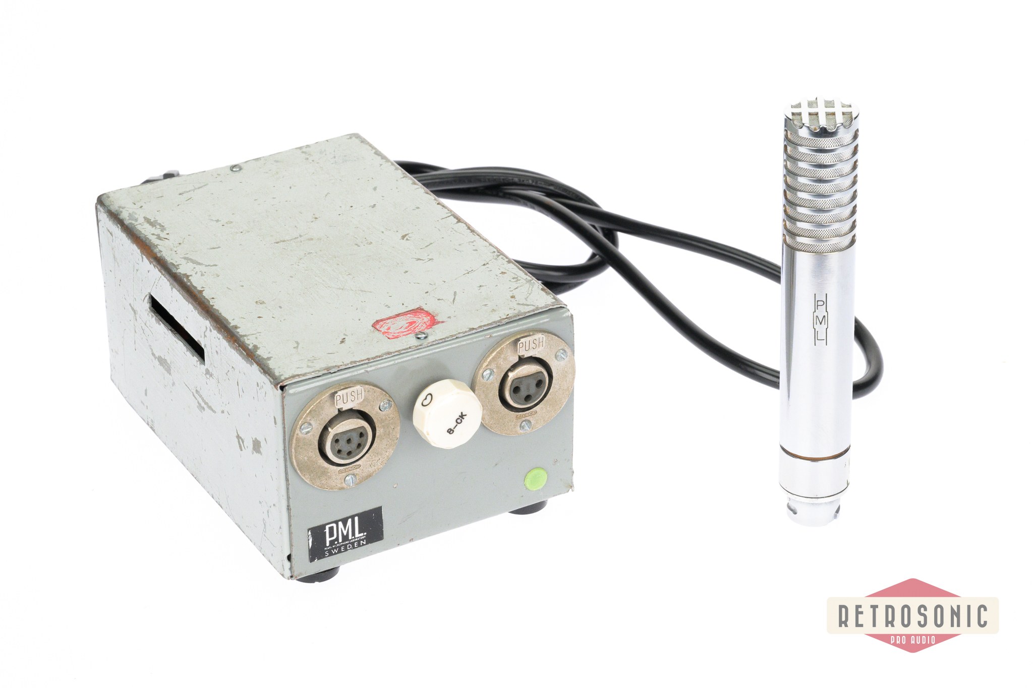 Pearl Mikrofonlab PML 8-CK Tube Microphone #3 including gooseneck cable