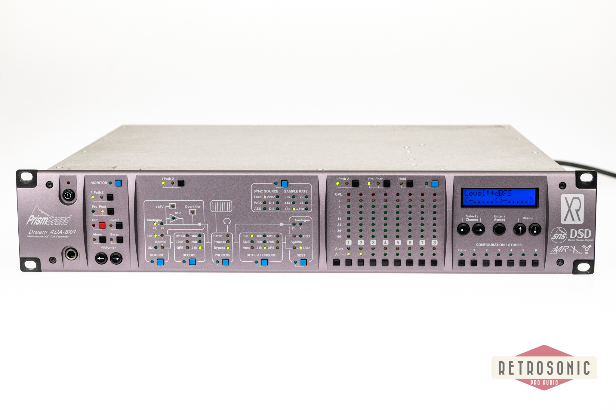 Prism ADA-8XR (+FW,-HD-, and AES-option)