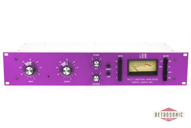 retrosonic - Purple Audio MC77 Limiting Amplifier