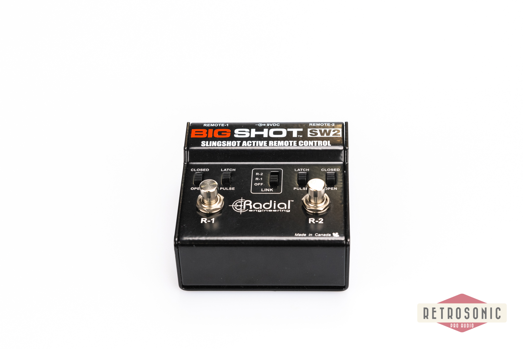 Radial Big Shot SW2 switcher pedal
