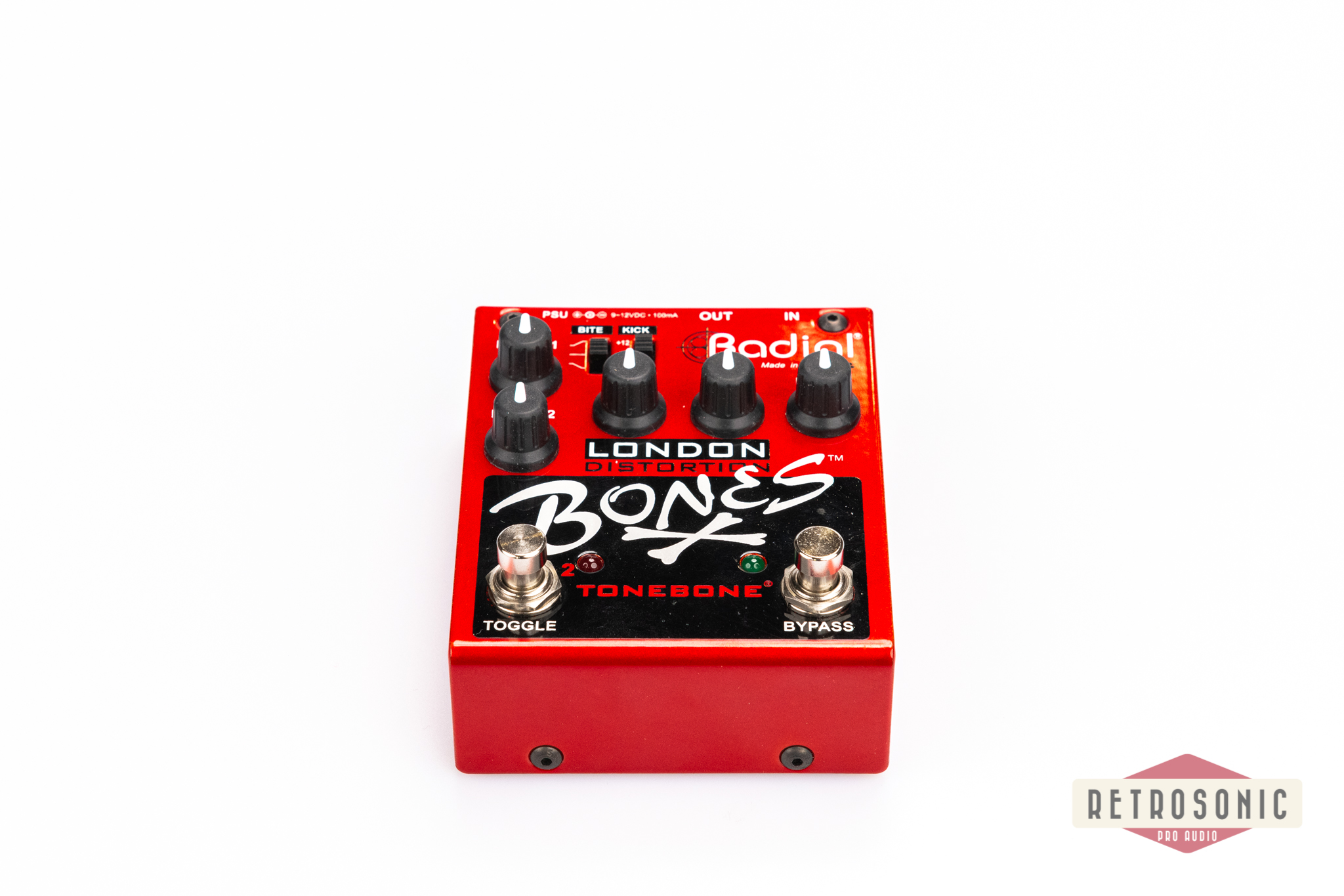 Radial Bones London Distortion eq pedal