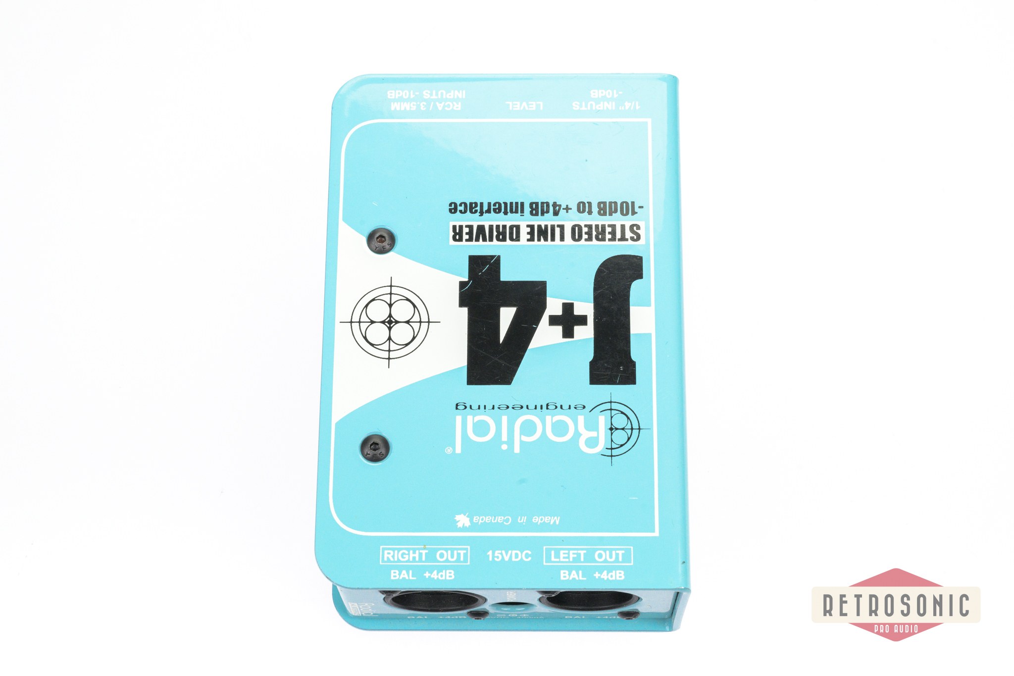 Radial J+4 Stereo Line Driver