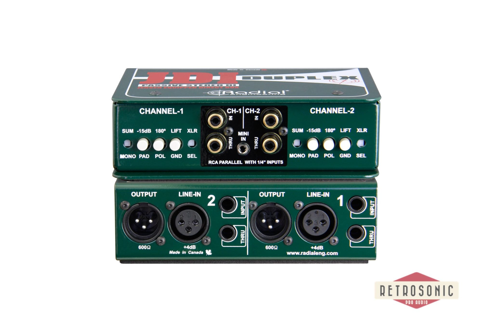 Radial JDI Duplex