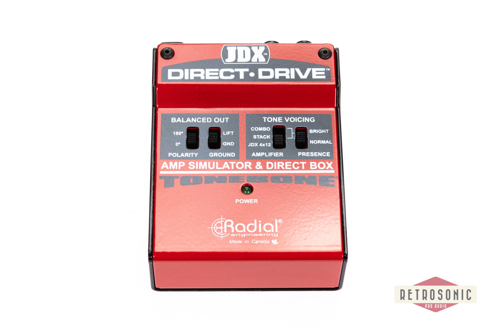 Radial JDX Direct-Drive Active Guitar Amp Direct Box Reviews