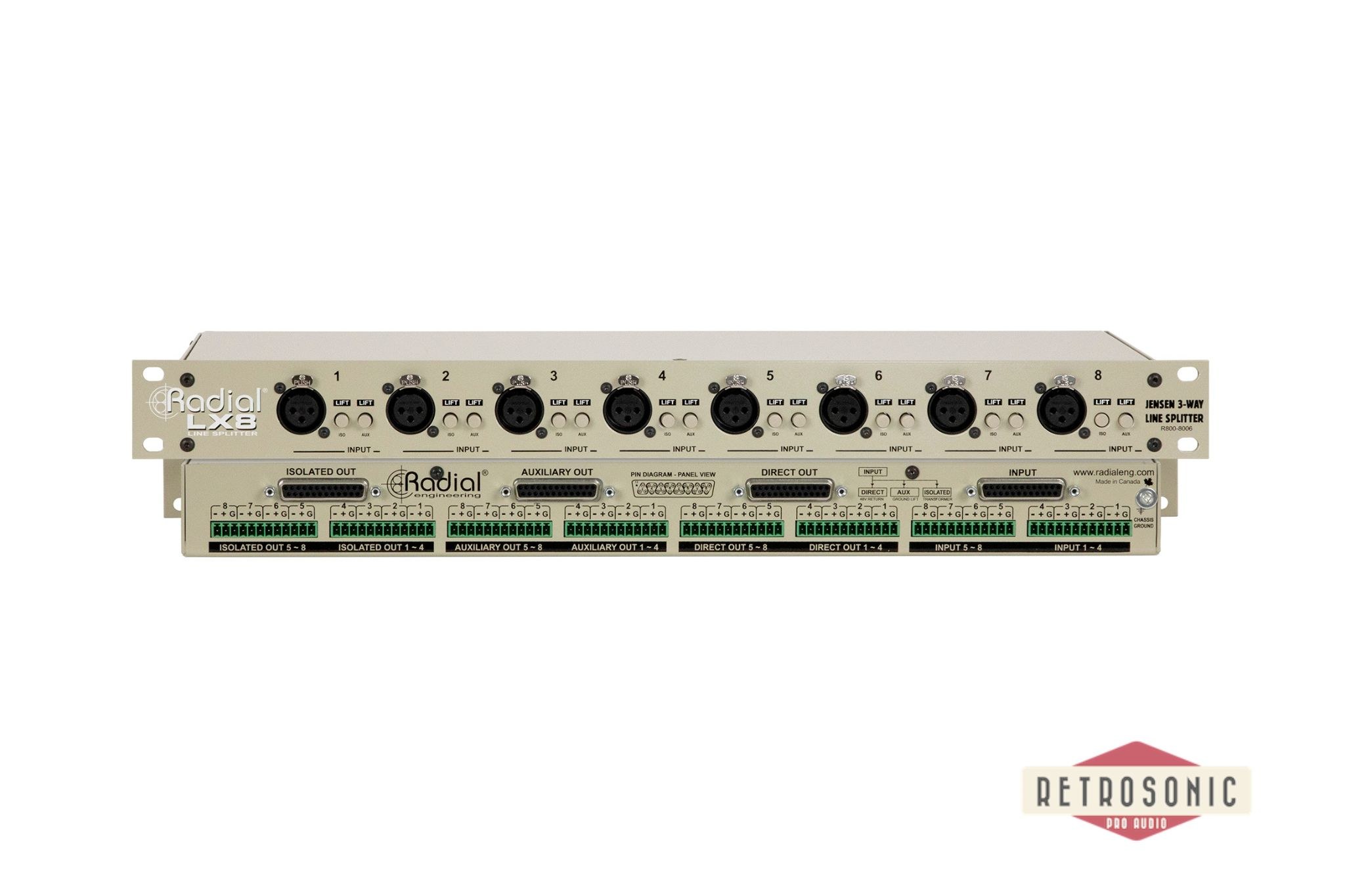 Radial LX8