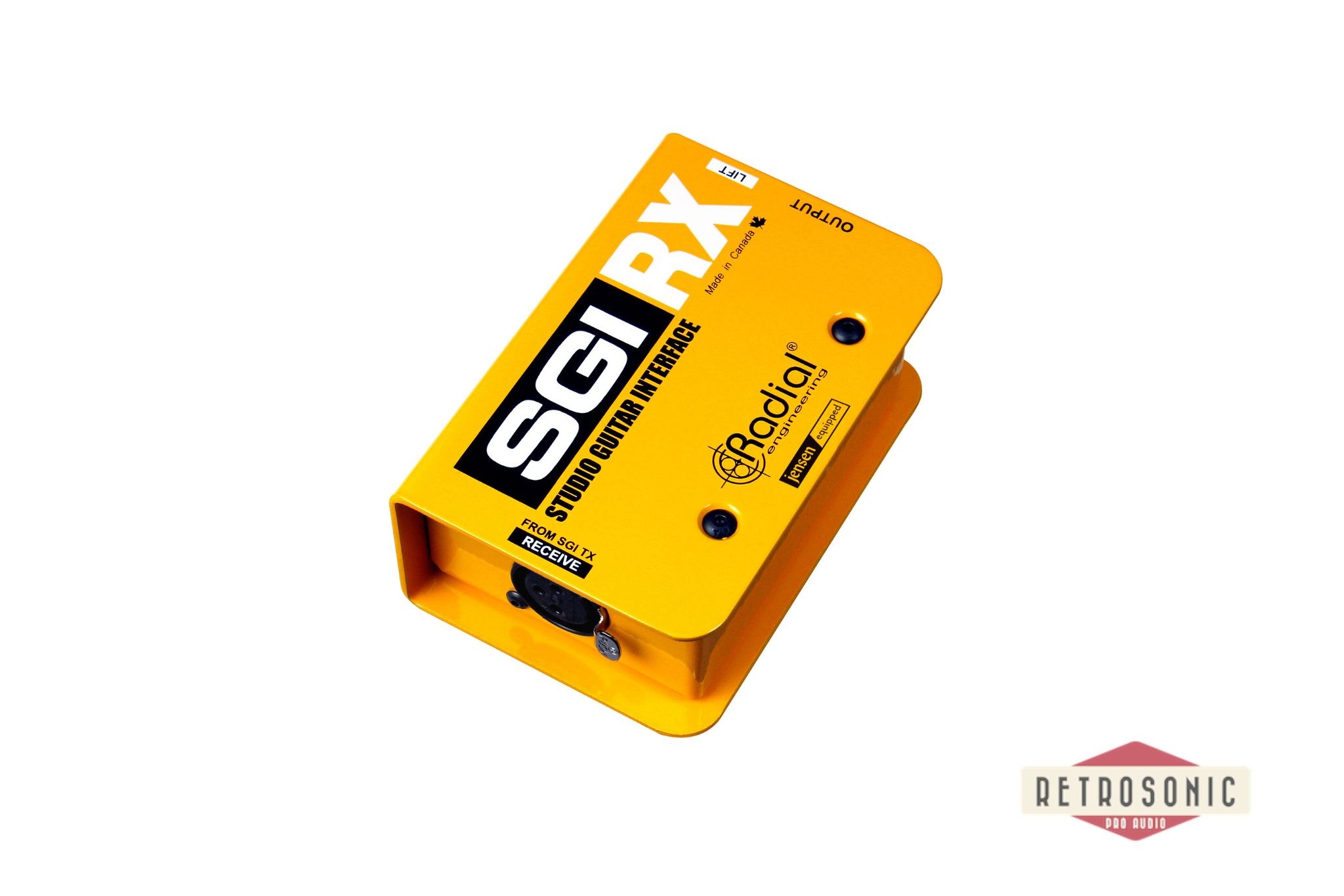 Radial Stereo SGI RX