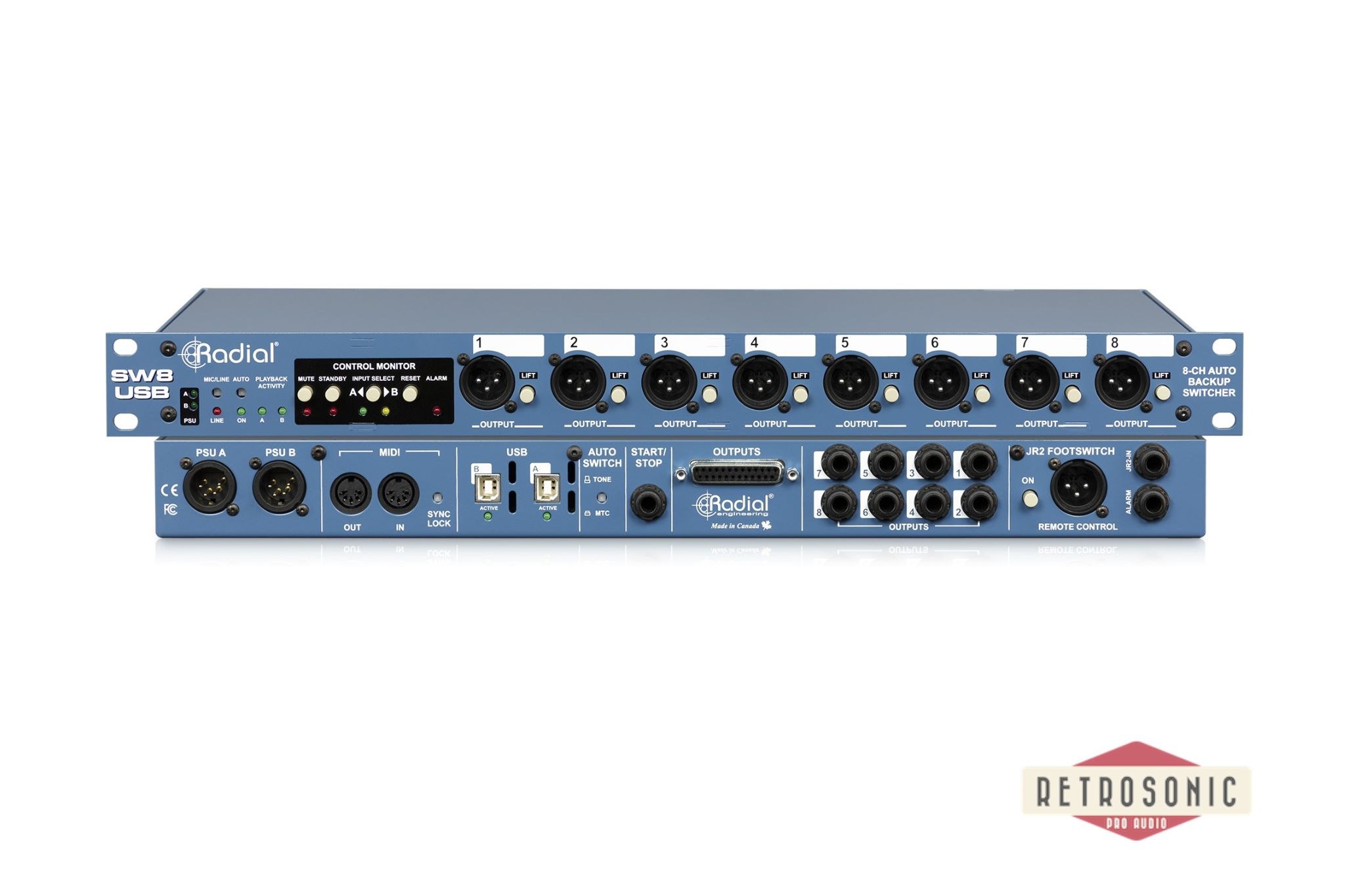 Radial SW8-USB