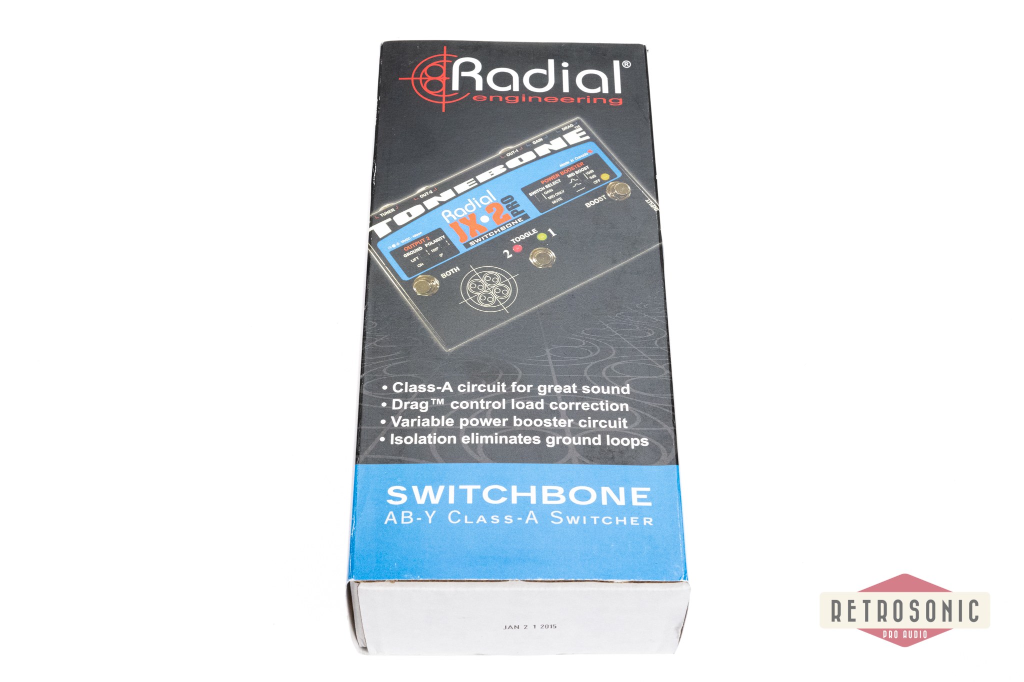 Radial Switchbone AB-Y amplifier switcher. Psu incl. #3