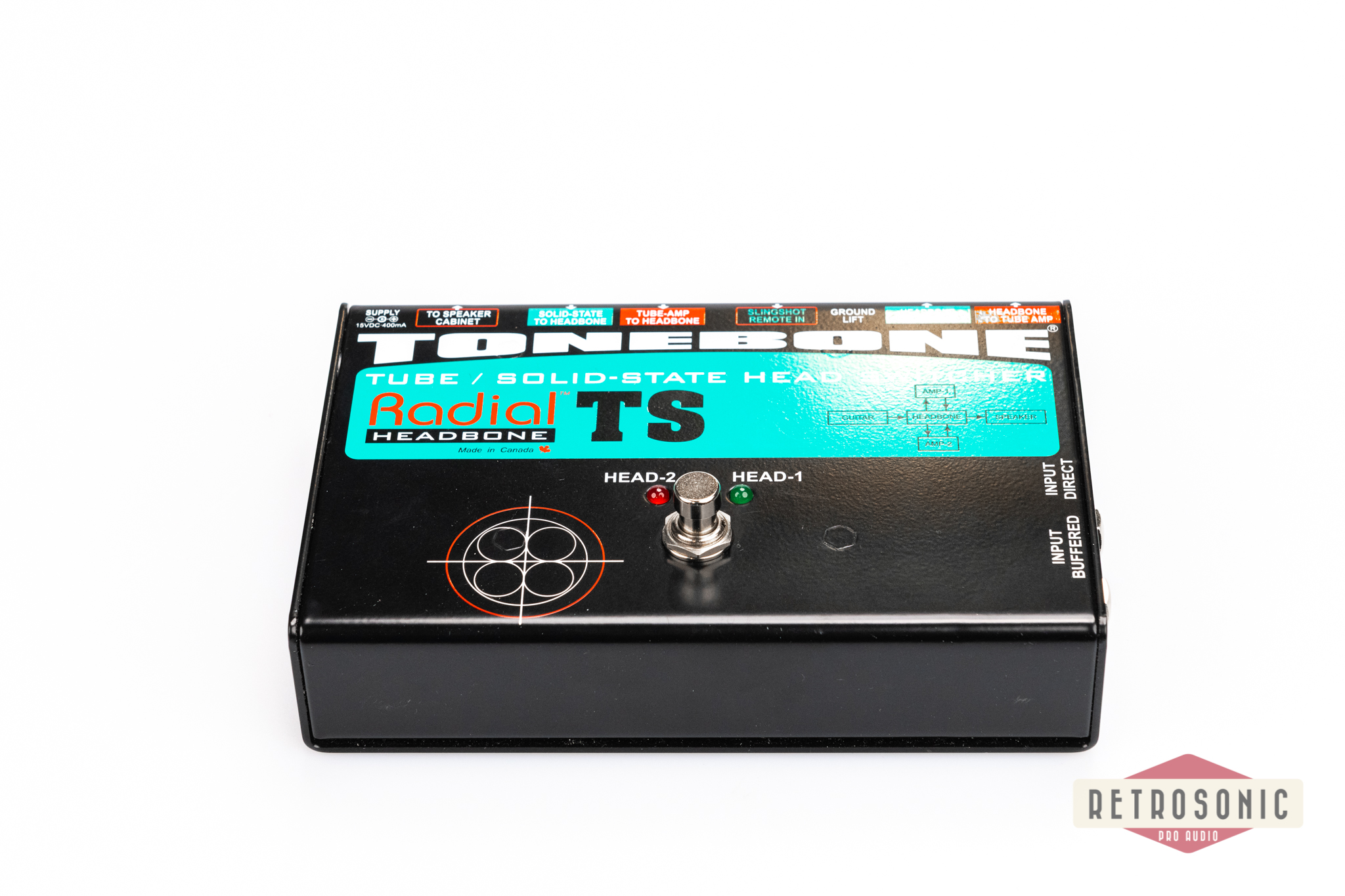 Radial Tonebone Tube/Solid State Head Switcher pedal