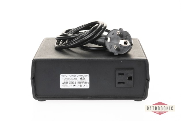 Retrosonic Pro Audio 230V to 115V Transformer 400VA