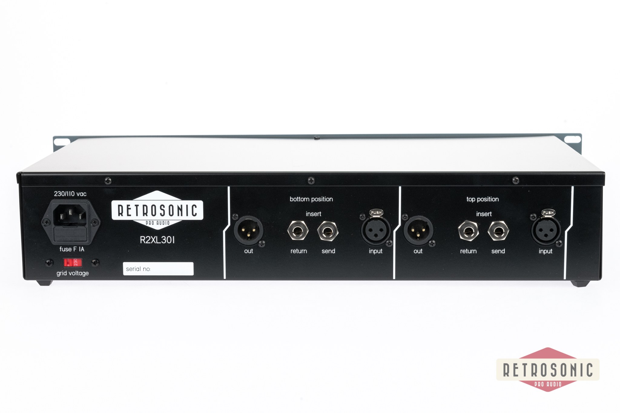 Retrosonic Pro Audio R2XL301 Midas XL3 Dual Mic Pre and EQ