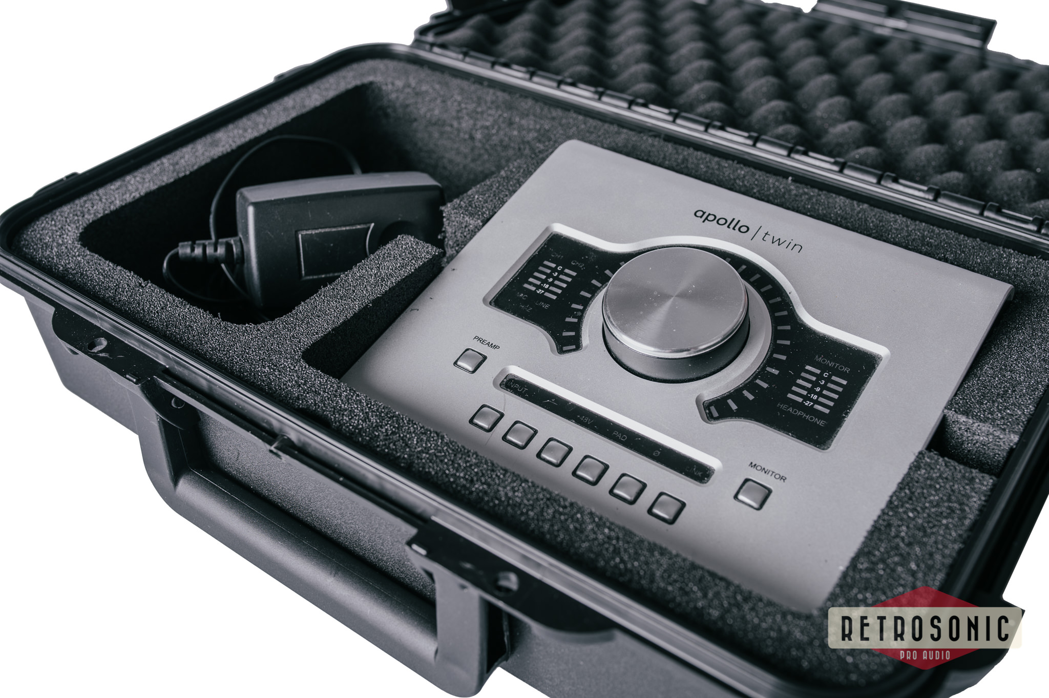 Retrosonic Pro Audio Transport Case for Apollo Twin