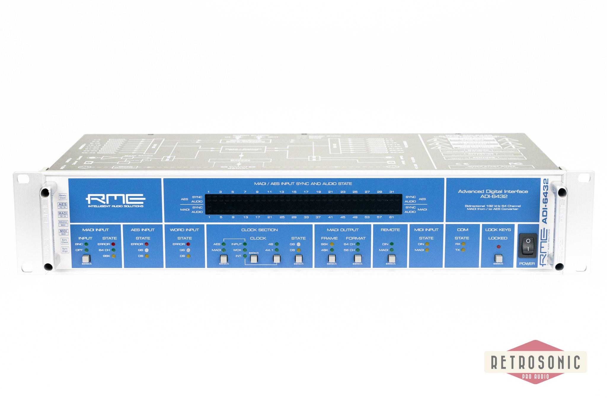 RME ADI 6432 Bidirectional MADI / AES Digital Format Converter #4