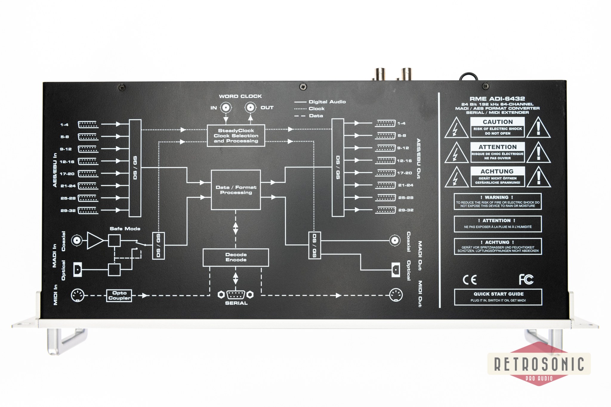 RME ADI 6432 Bidirectional MADI / AES Digital Format Converter #4