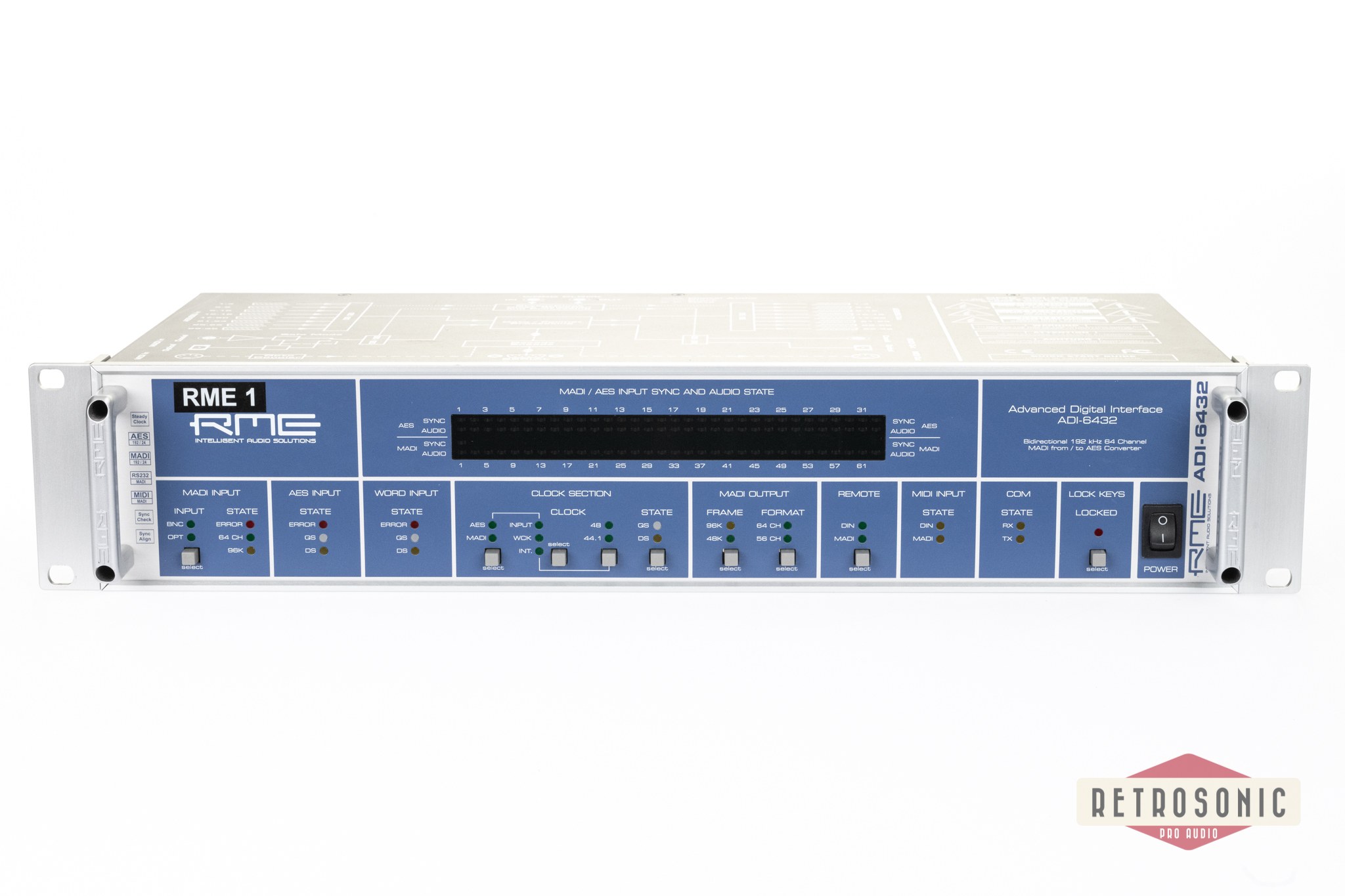 RME ADI 6432 Bidirectional MADI / AES Digital Format Converter #5