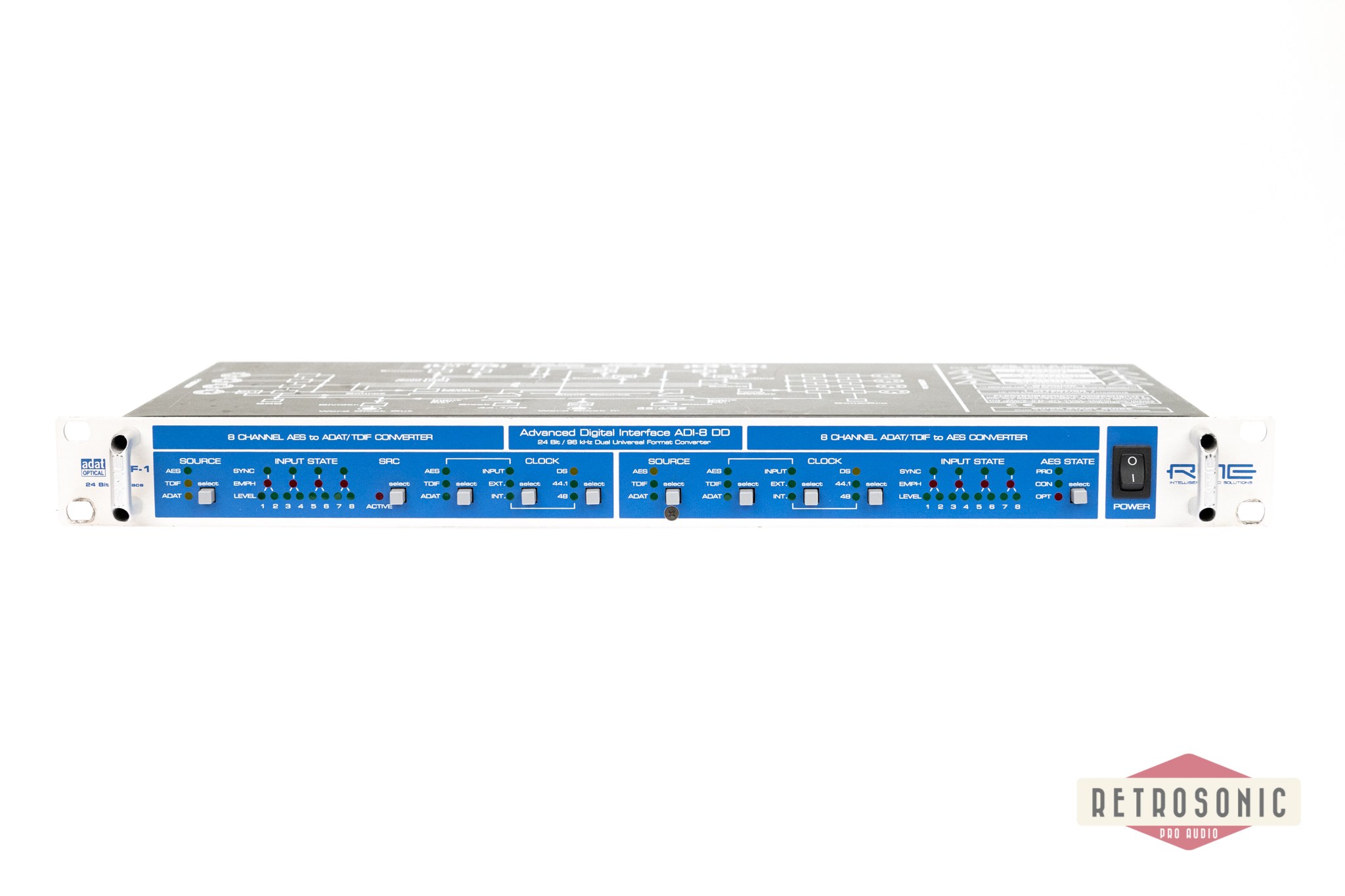 RME ADI-8 DD 8-ch AES /TDIFF/ADAT-converter