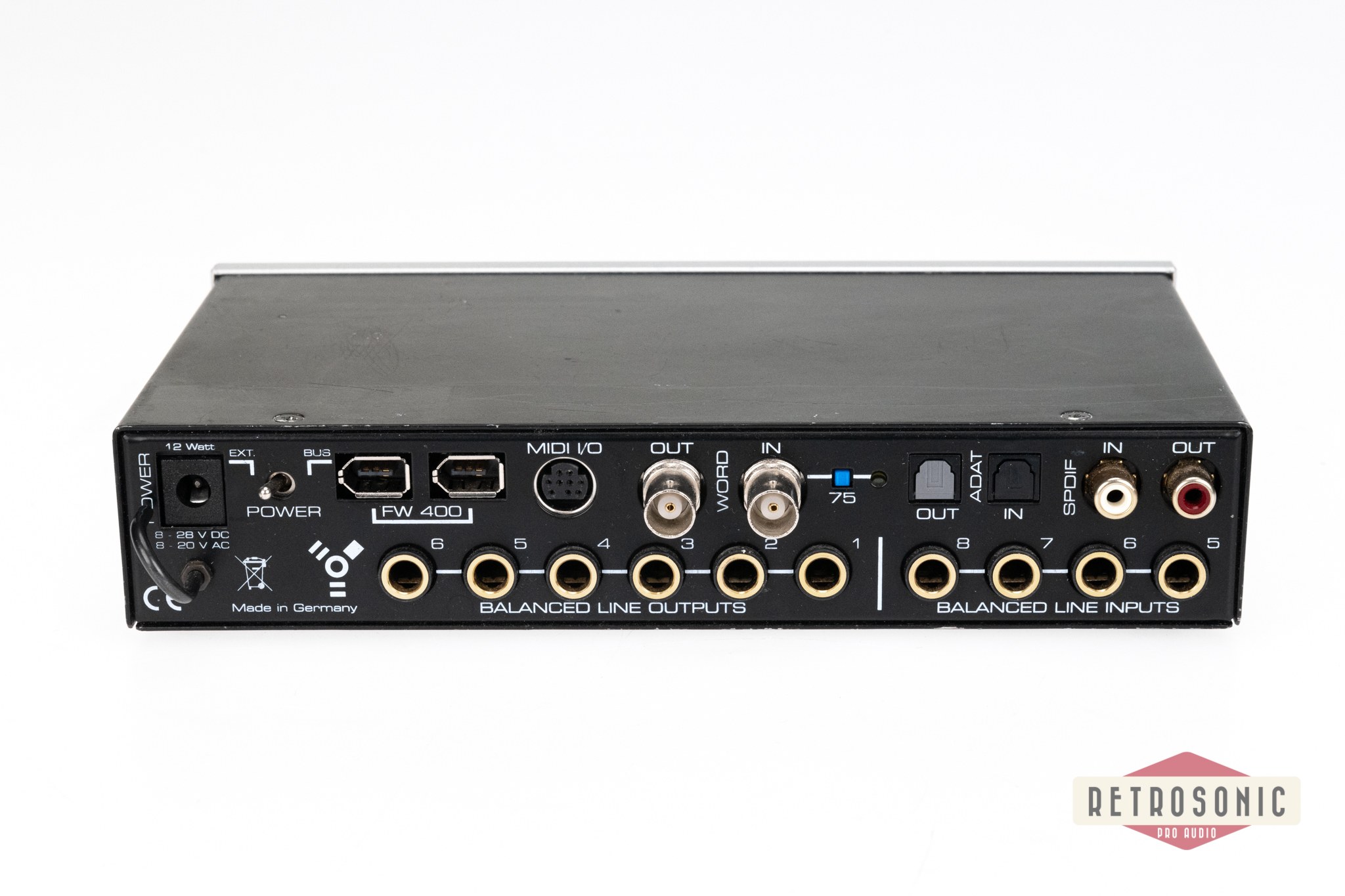 RME Fireface 400, FireWire Interface