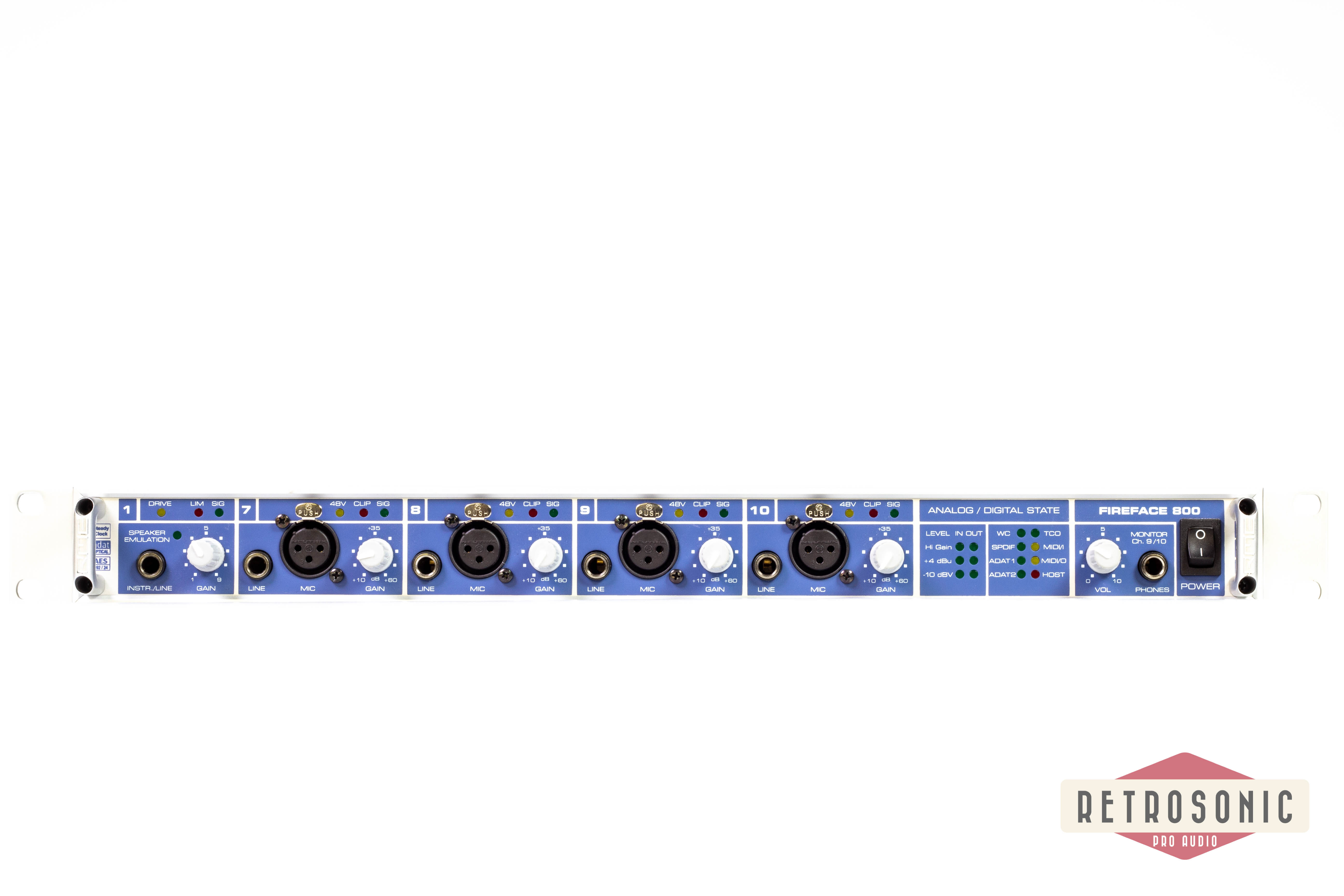 RME Fireface 800 FireWire audio interface