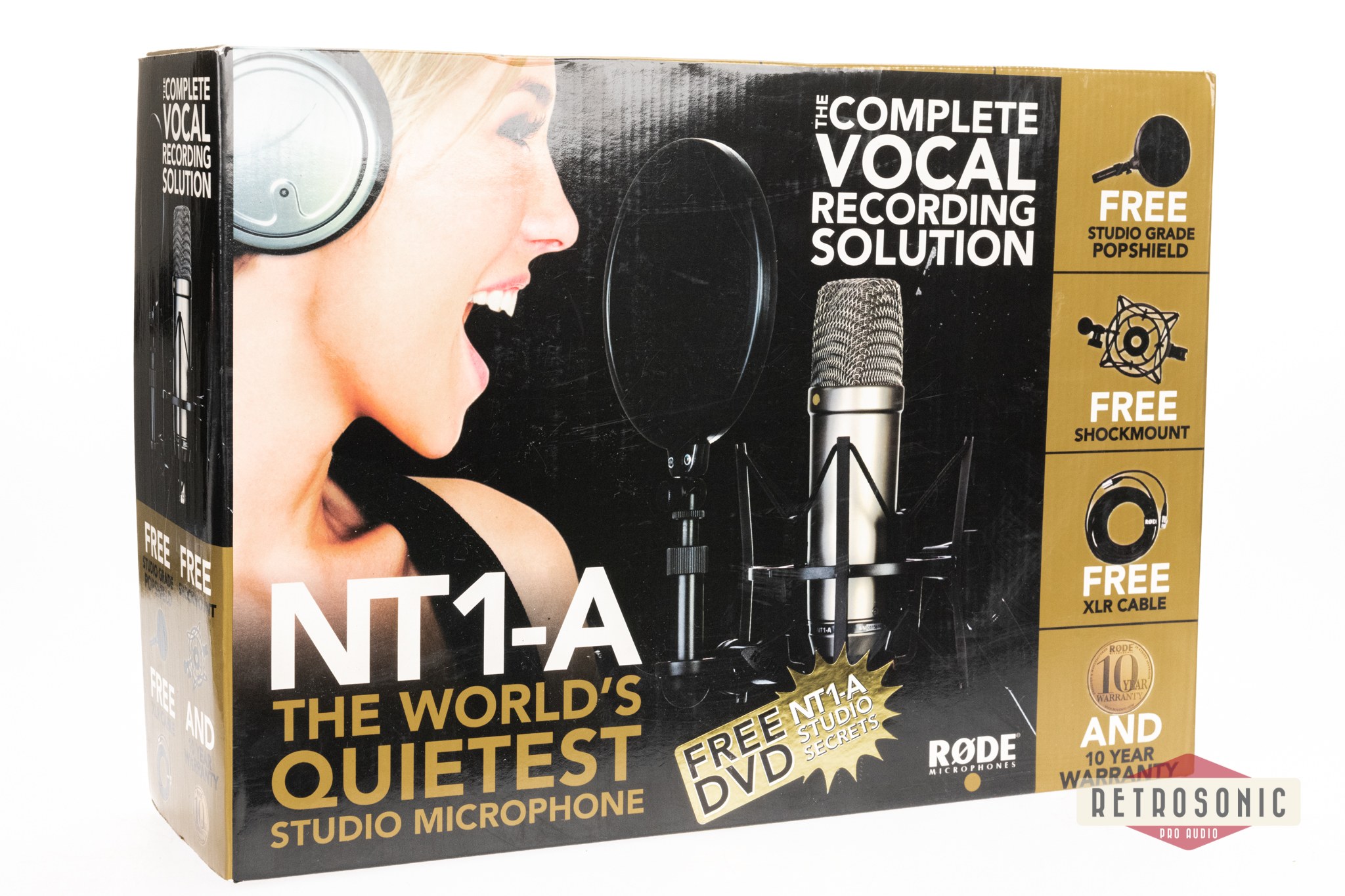 Another amazing Studio Mic pack: RODE NT1-A Vocal Condenser Mic