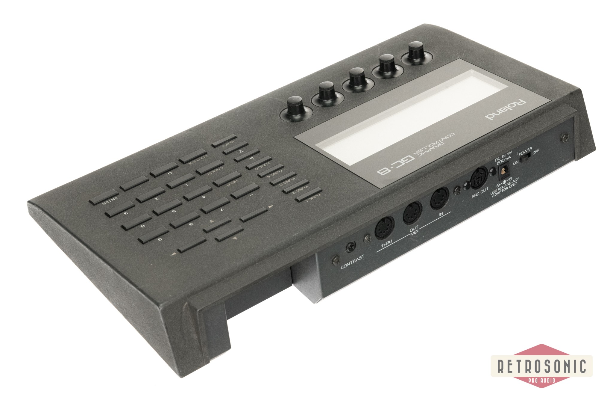 Roland GC-8 Graphic Controller for R-880. Backlight non functioning.