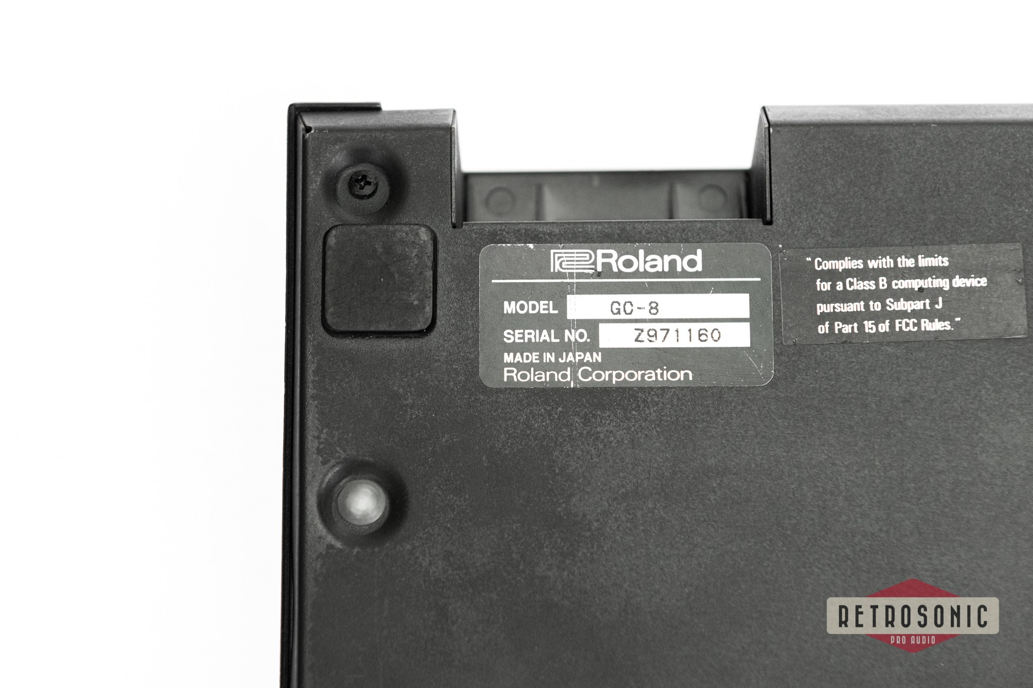 Roland GC-8 Graphic Controller for R-880. Backlight non functioning.