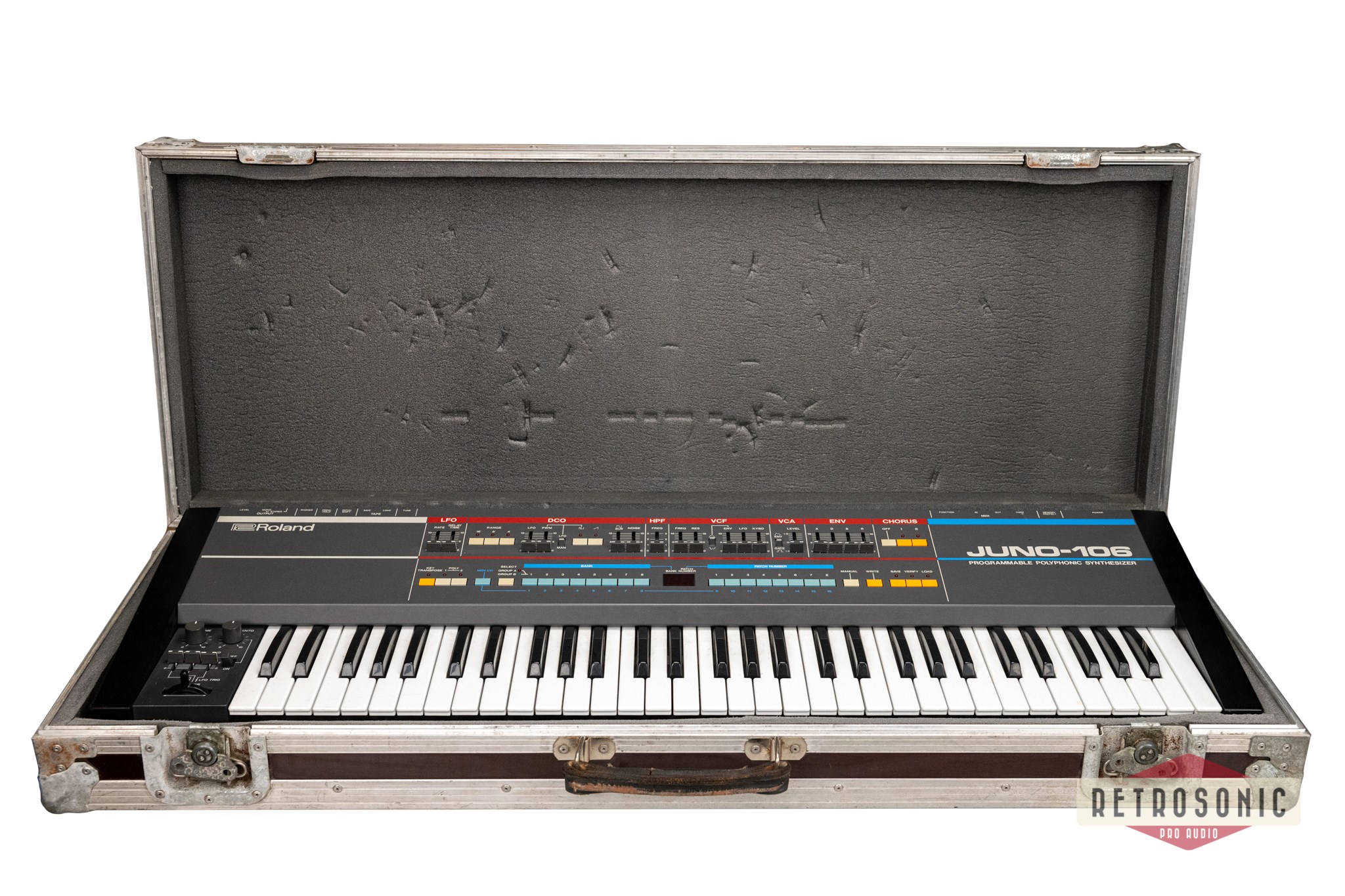 Roland Juno 106 61-Key Programmable Polyphonic Synthesizer