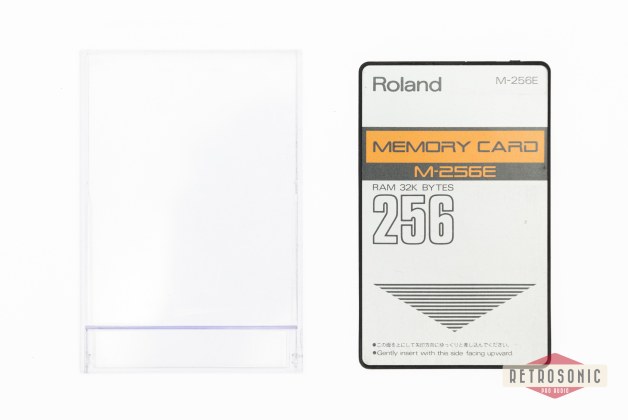 Roland M-256E Memory Card