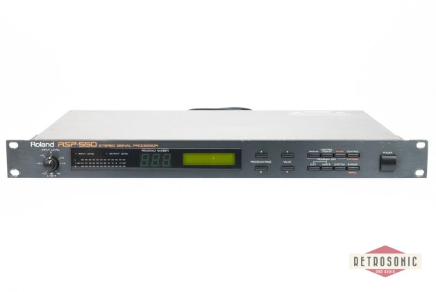 retrosonic - Roland RSP-550 Stereo Signal Processor