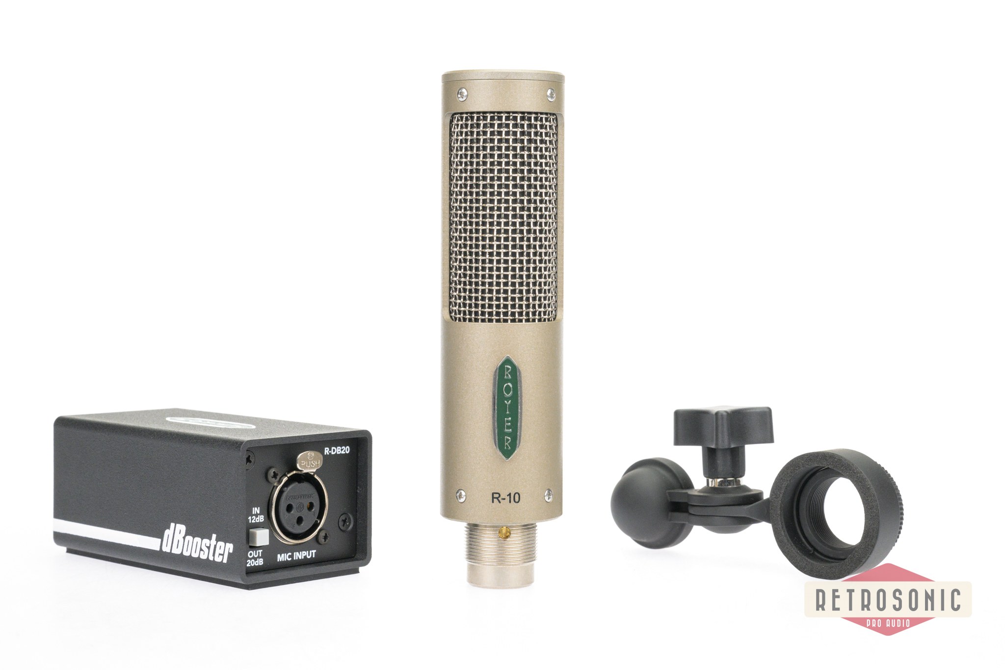 Royer R-10 & dBooster DB20 Bundle