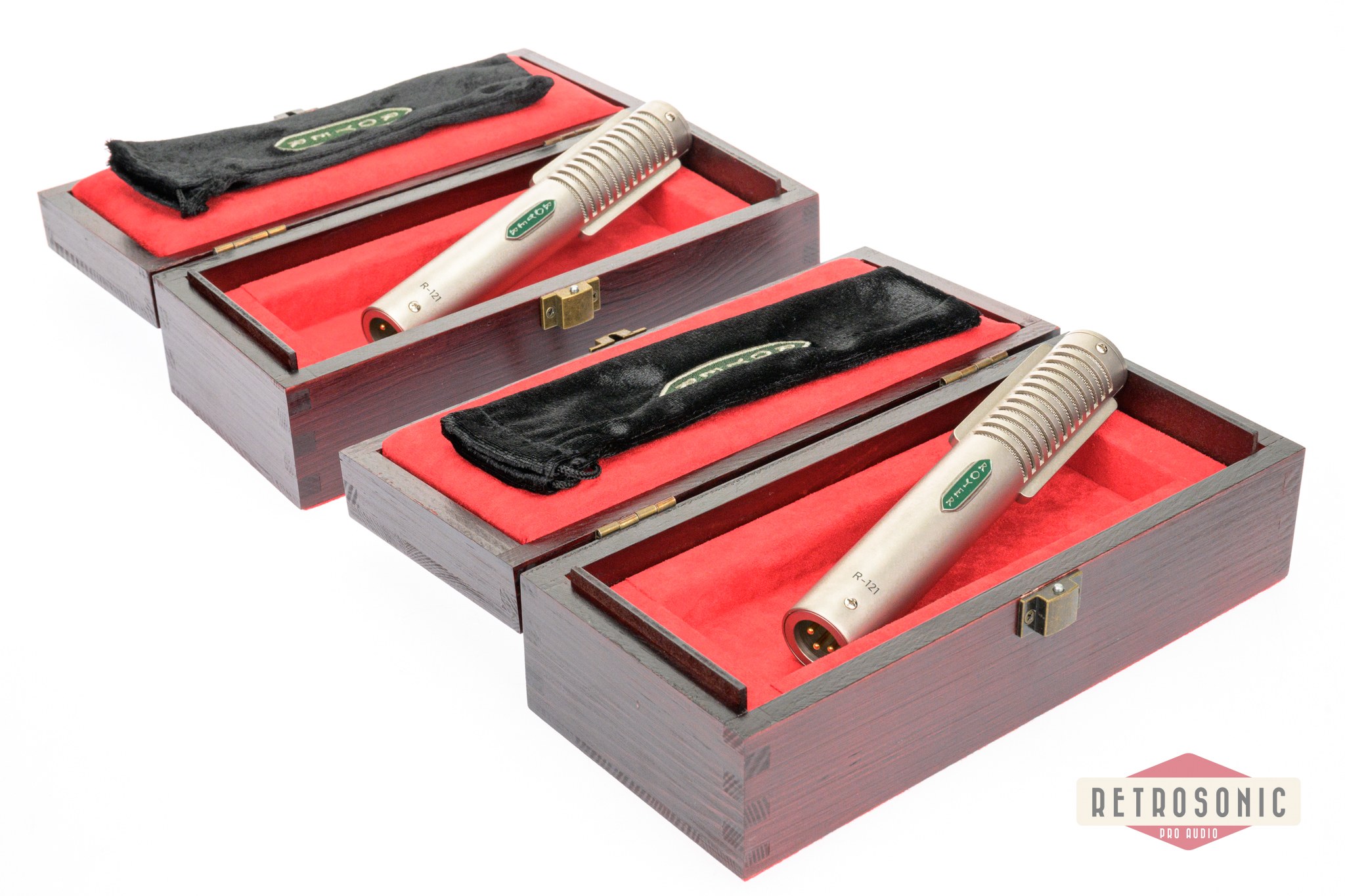 Royer R-121 bundle with 2 x RSM- SS1. Matched pair.