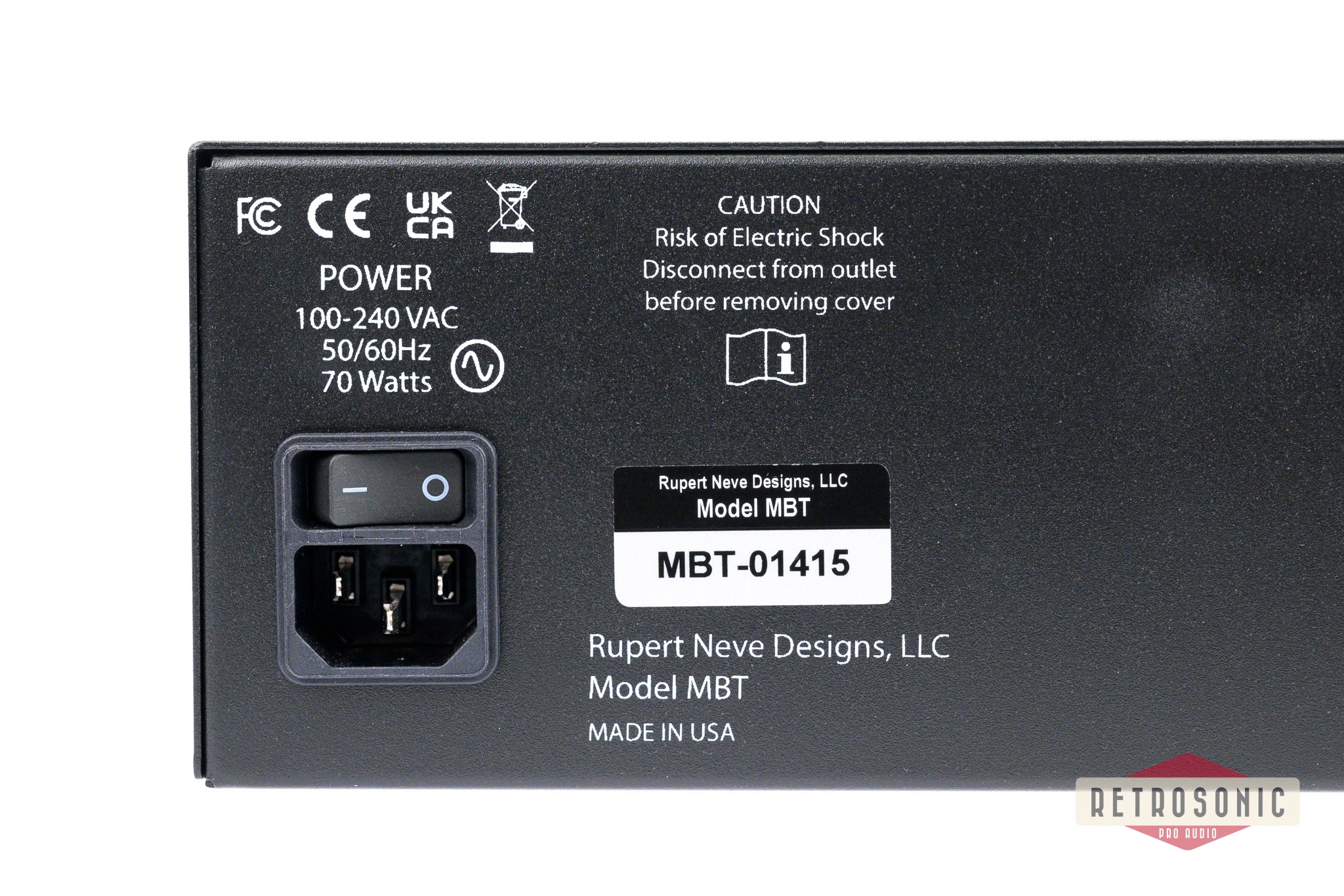 Rupert Neve Designs MBT Master Buss Transformer