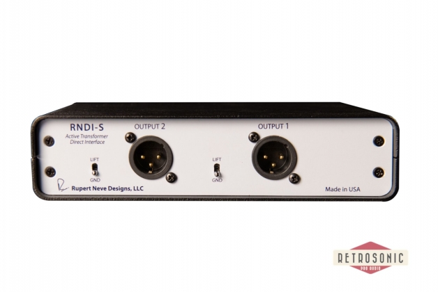Rupert Neve Designs RNDI-S Stereo Active Transformer Direct Interface