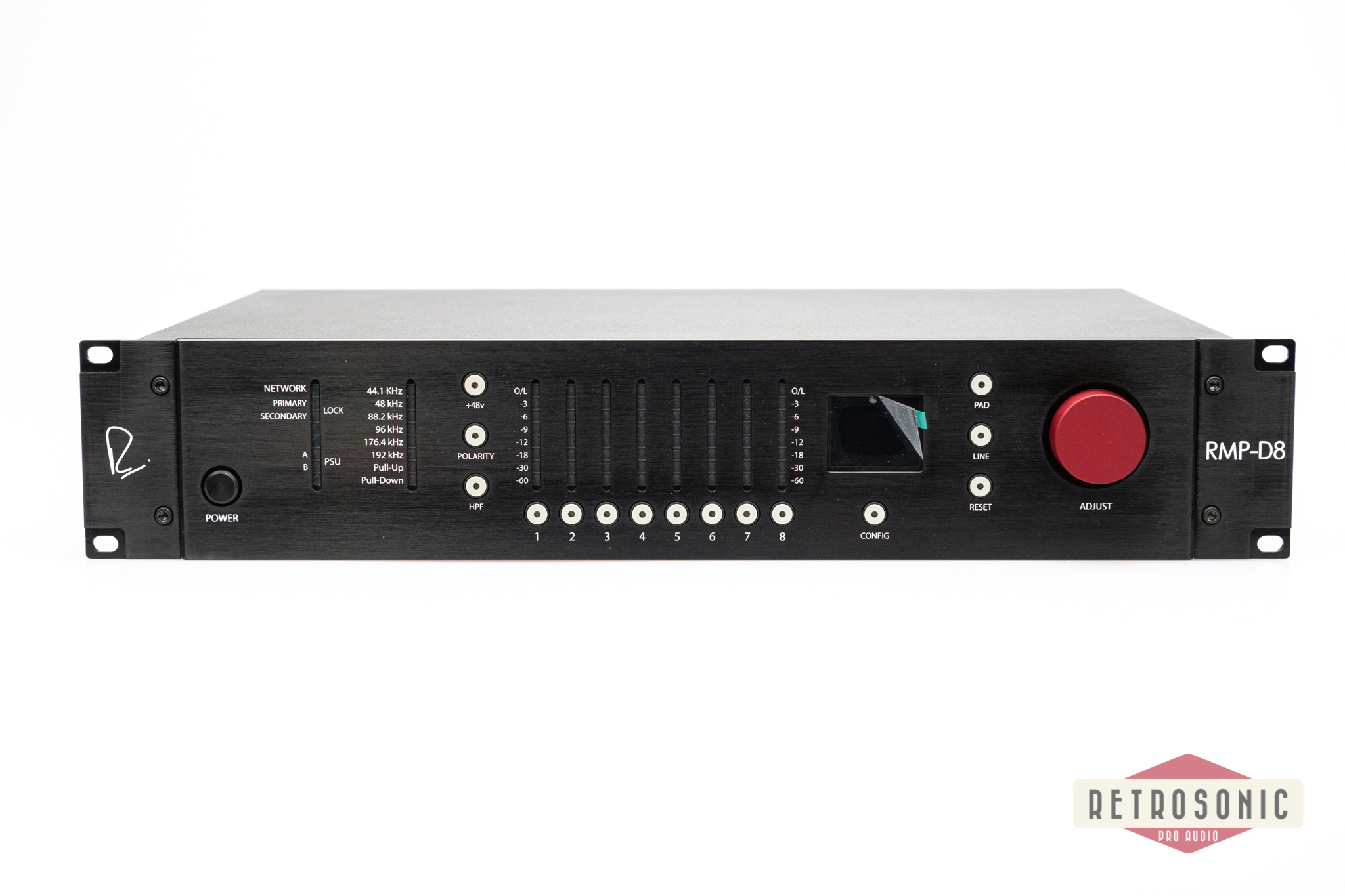 Rupert Neve RMP-D8 8 Channel Dante Remote Control Mic Pre