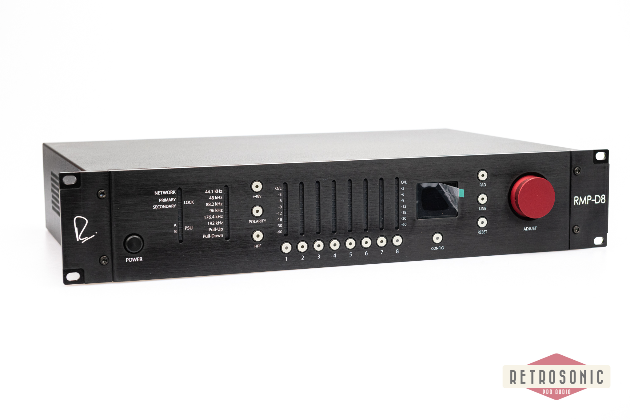 Rupert Neve RMP-D8 8 Channel Dante Remote Control Mic Pre