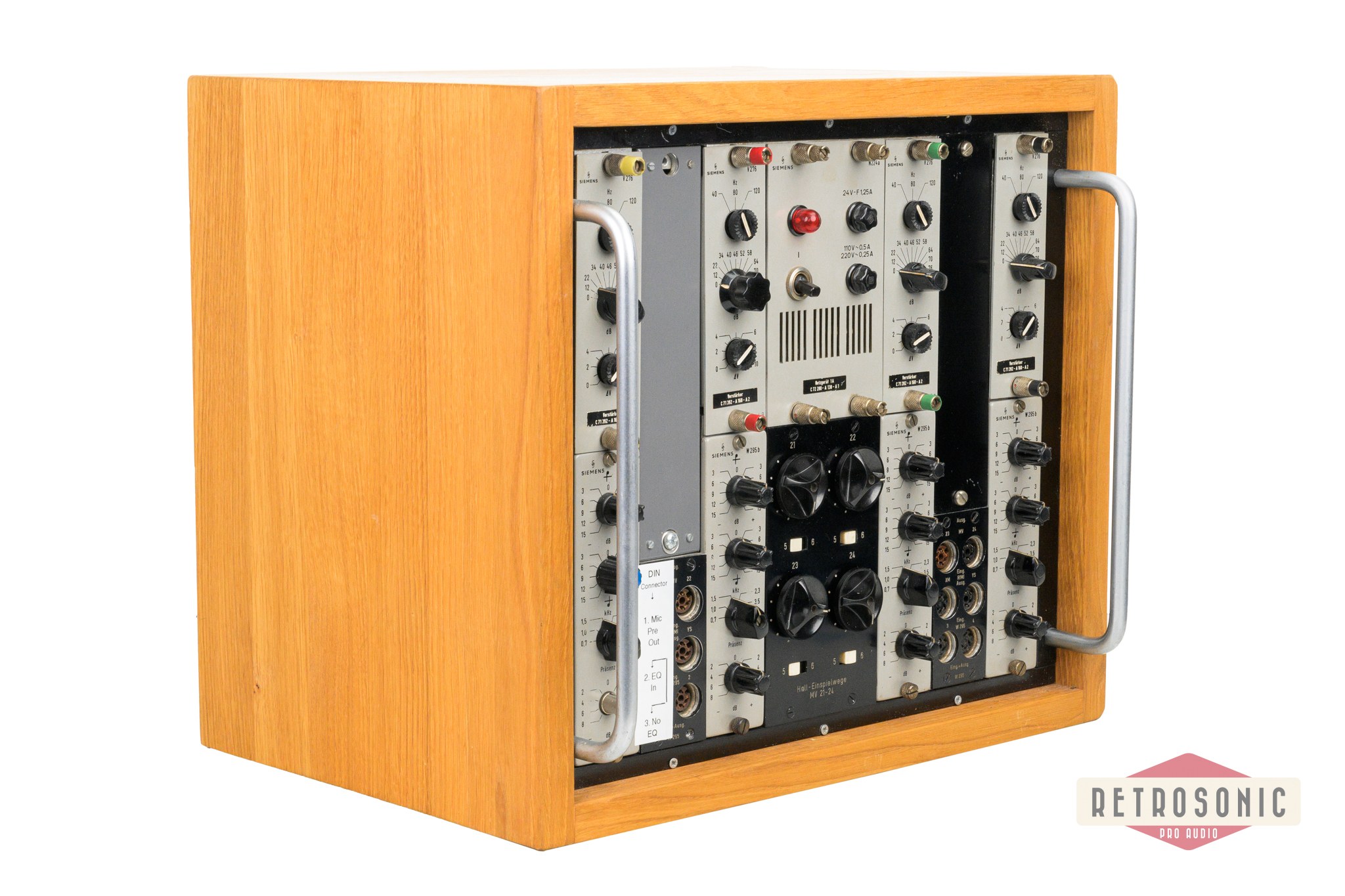 Siemens Sitral - Vintage Trixi Tonstudio Rack including