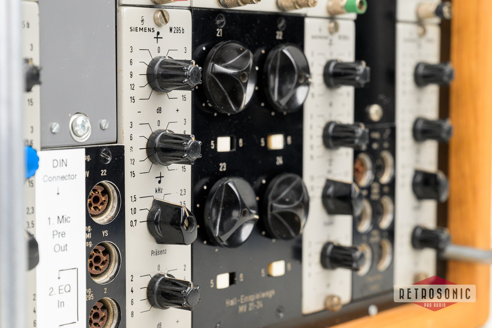 Siemens Sitral - Vintage Trixi Tonstudio Rack including