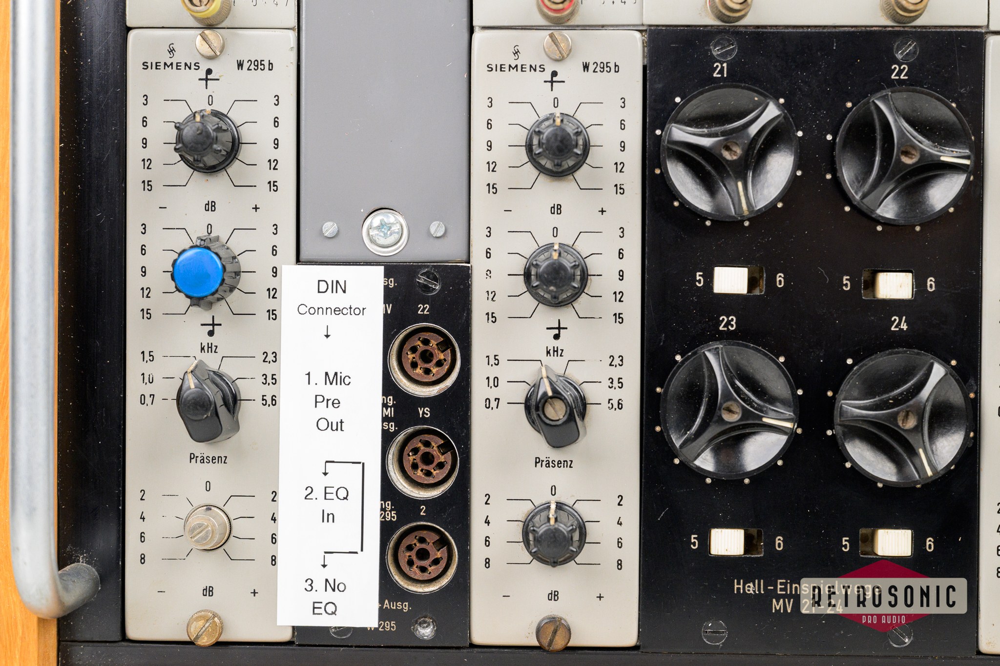 Siemens Sitral - Vintage Trixi Tonstudio Rack including