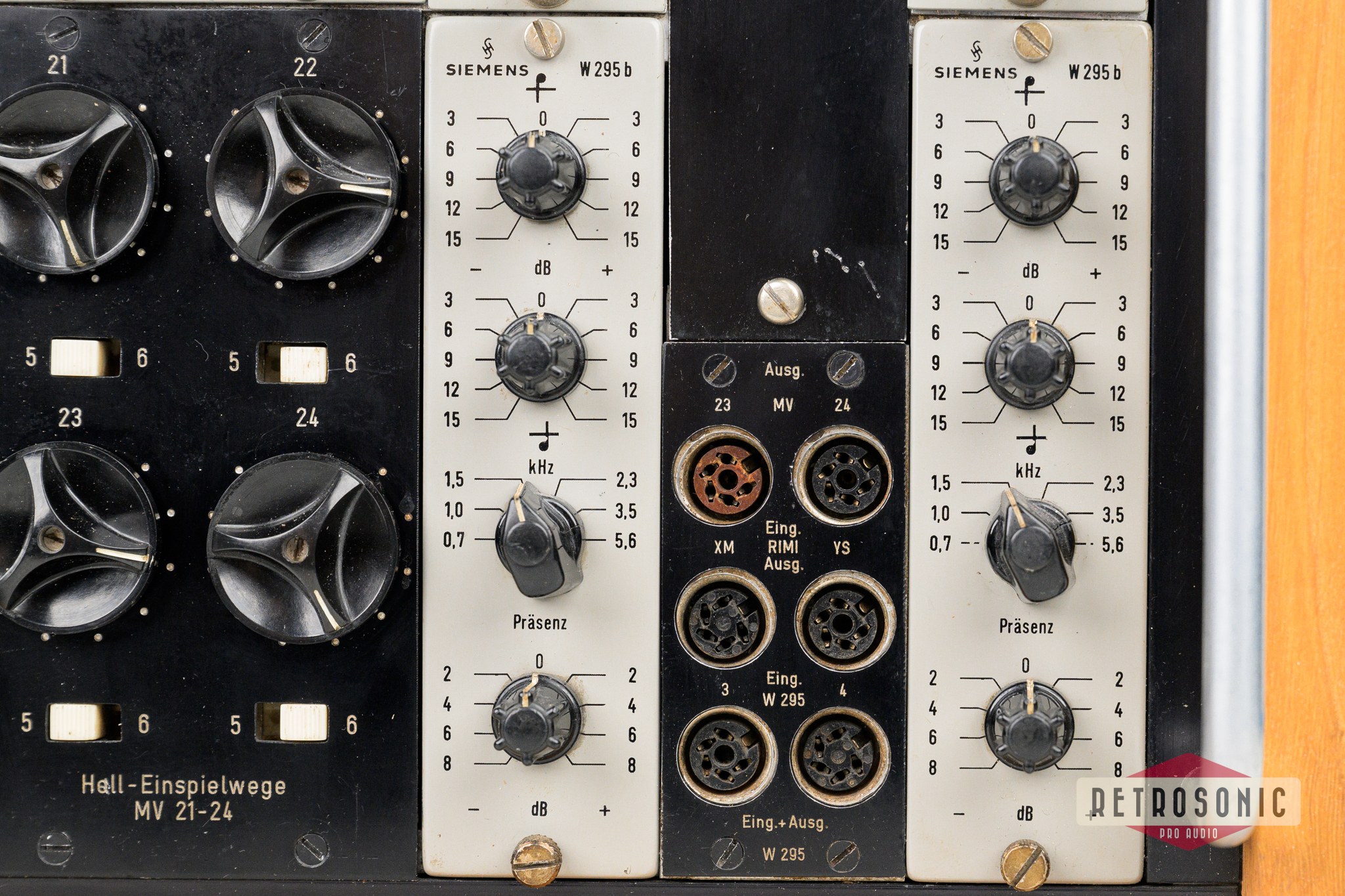 Siemens Sitral - Vintage Trixi Tonstudio Rack including