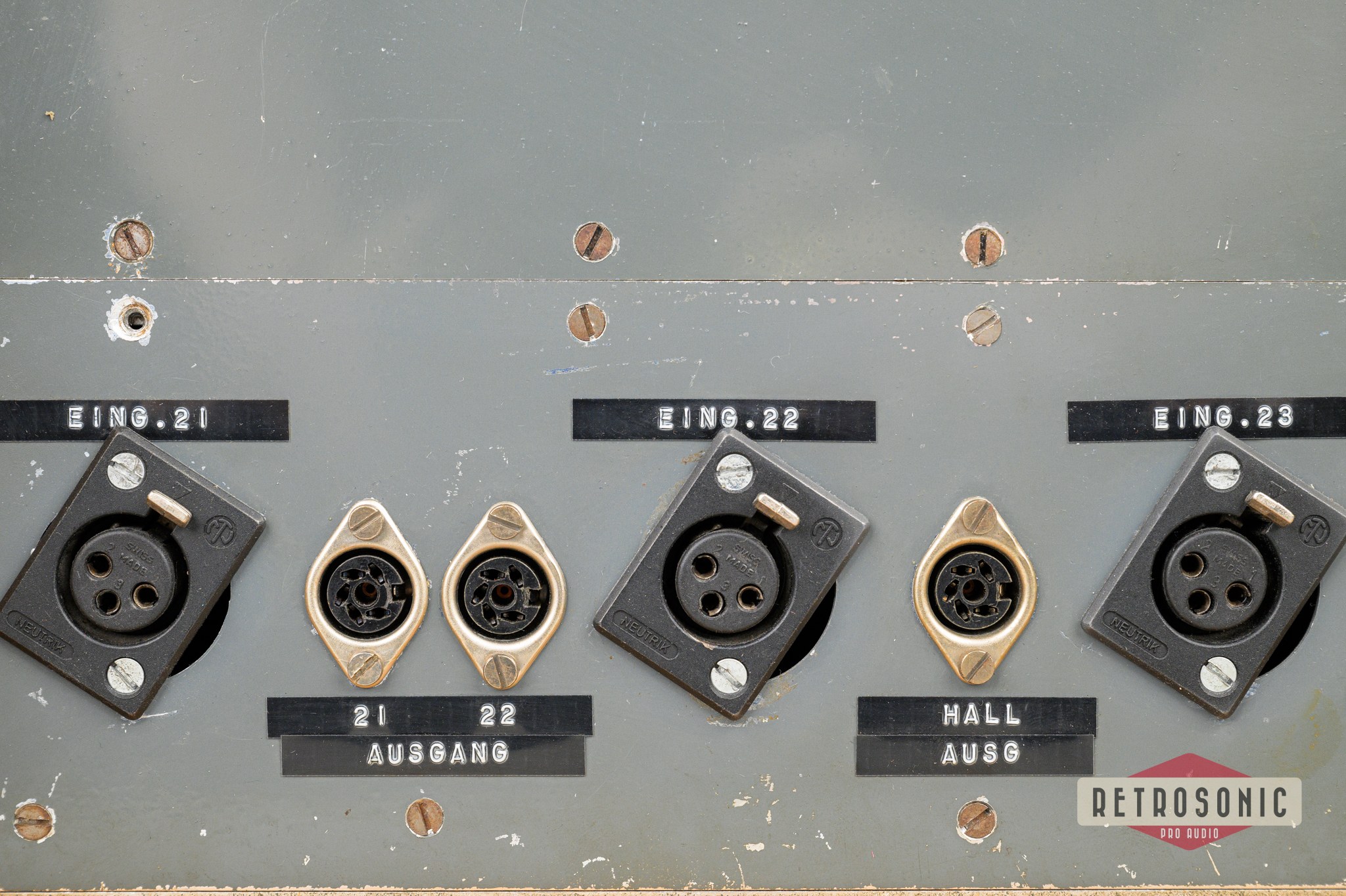 Siemens Sitral - Vintage Trixi Tonstudio Rack including