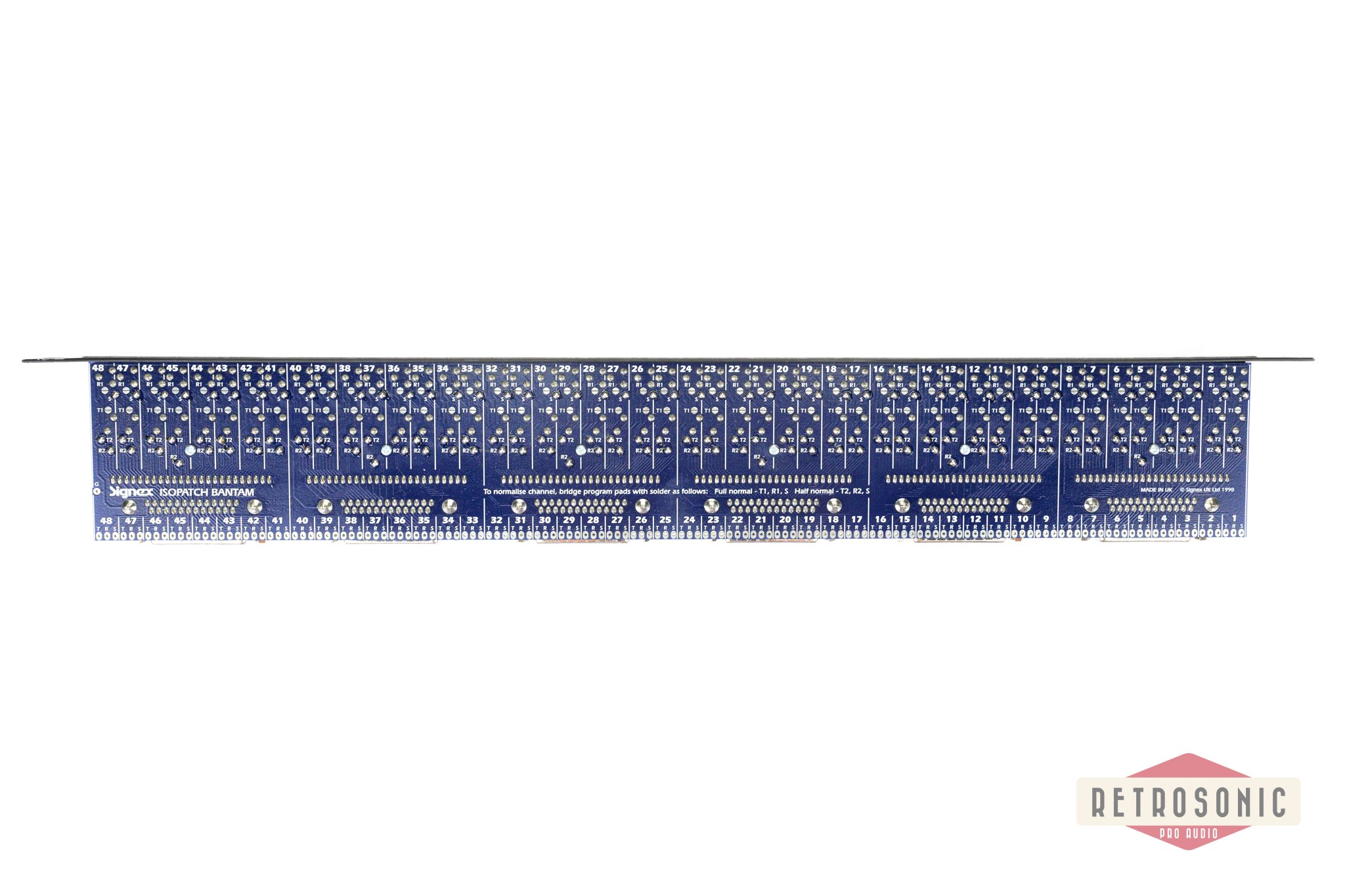 Signex CPT96 Isopatch Bantam panel, rear D-sub #1